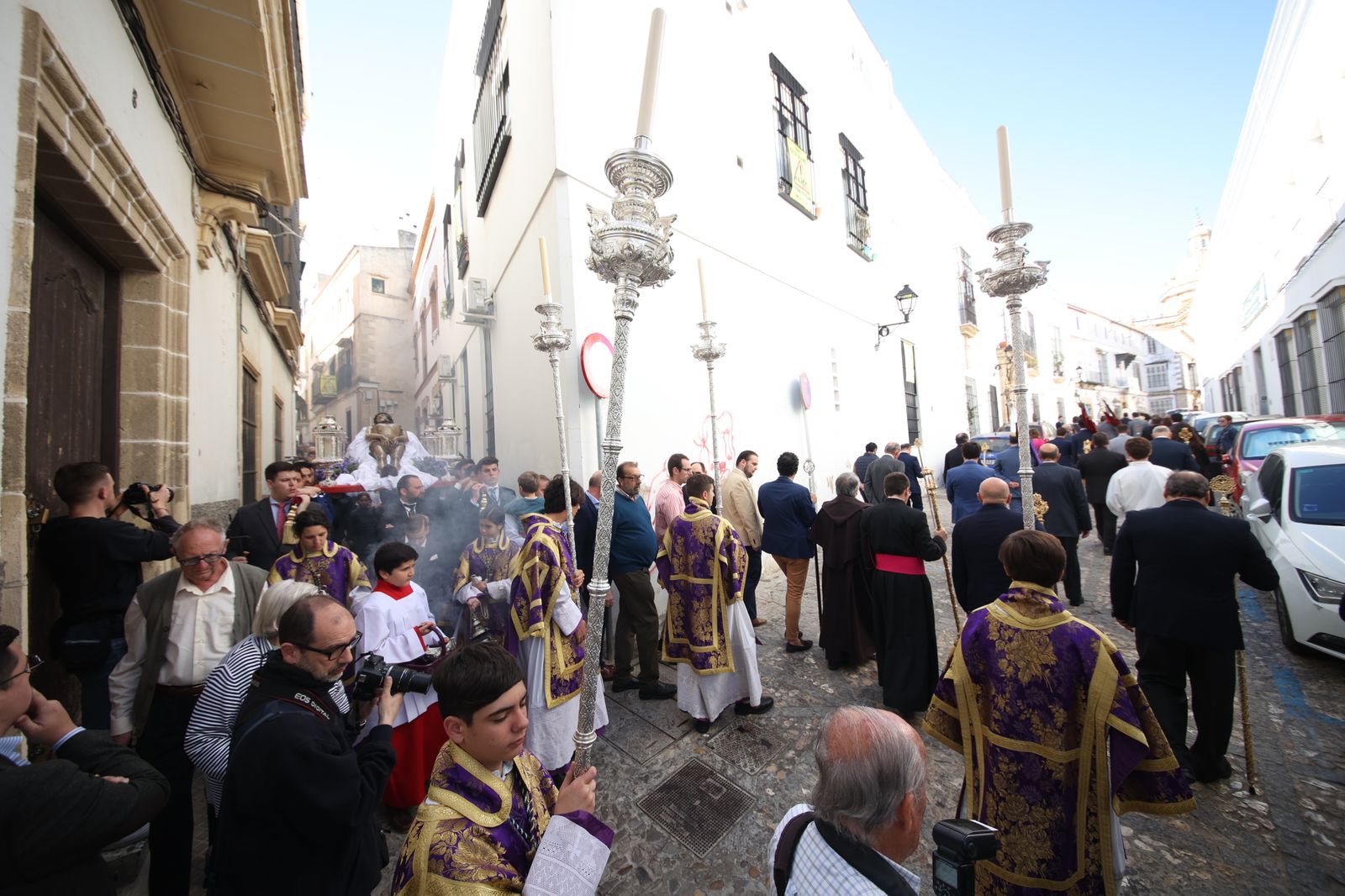 Salida del Cristo del Aguas para pedir lluvias