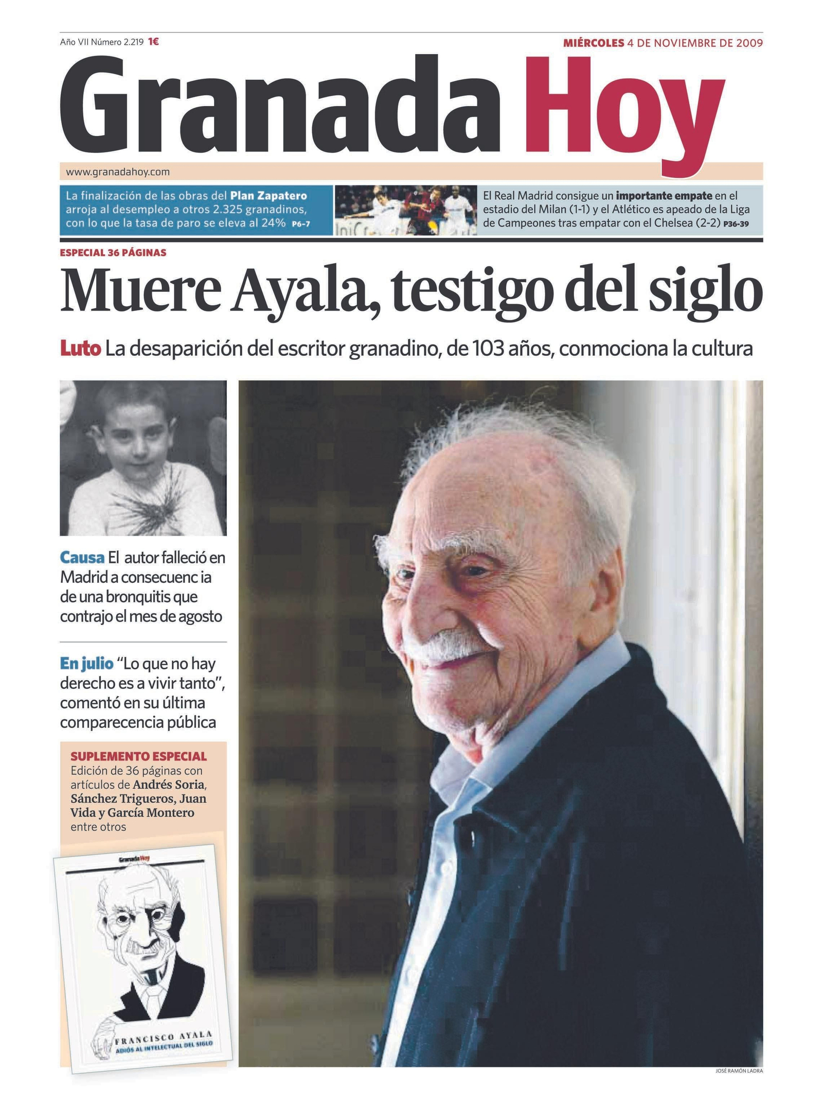 Las portadas más importantes de los 15 años de historia de 'Granada Hoy'