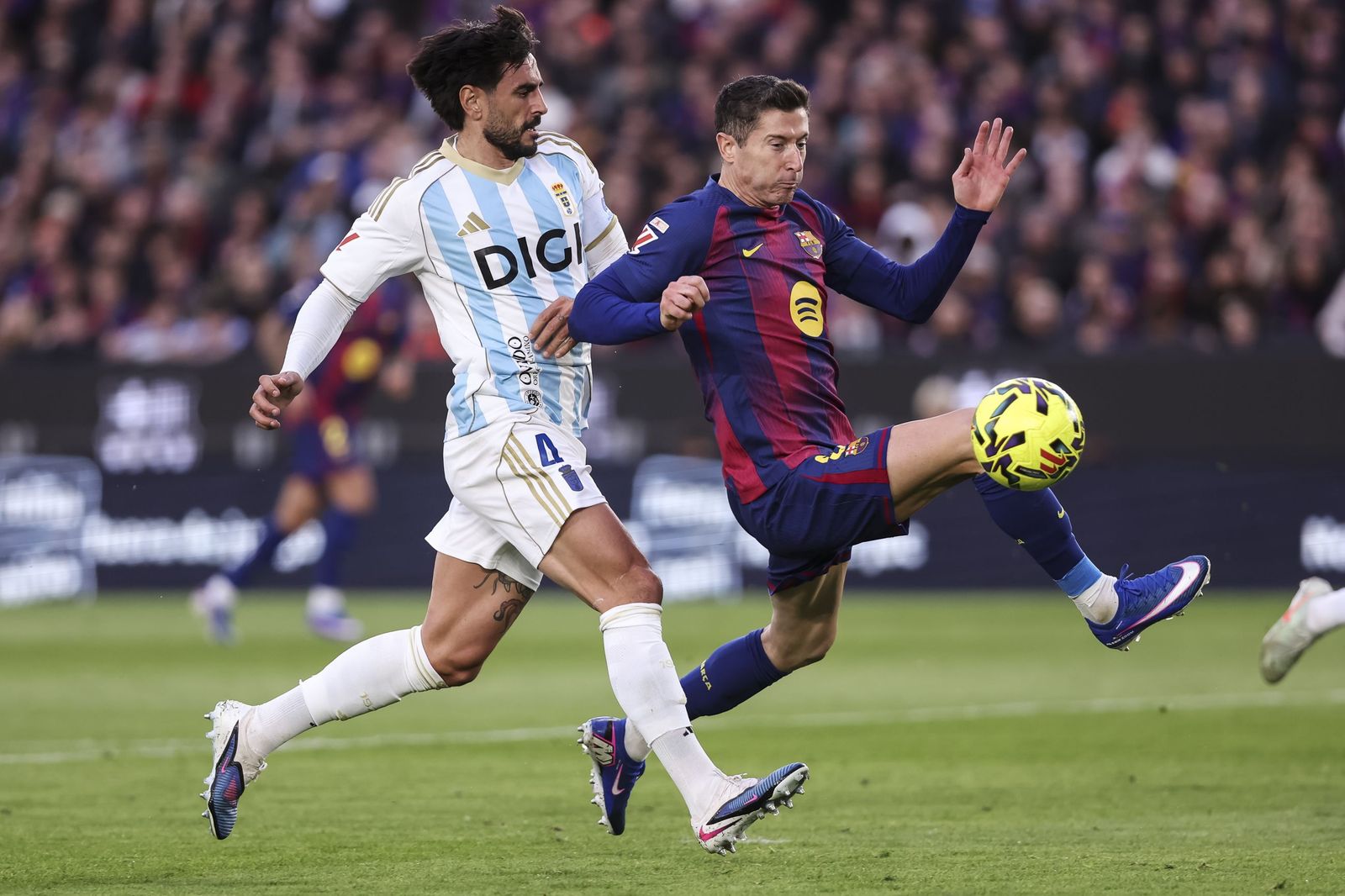 Las fotos del Barcelona-Oviedo