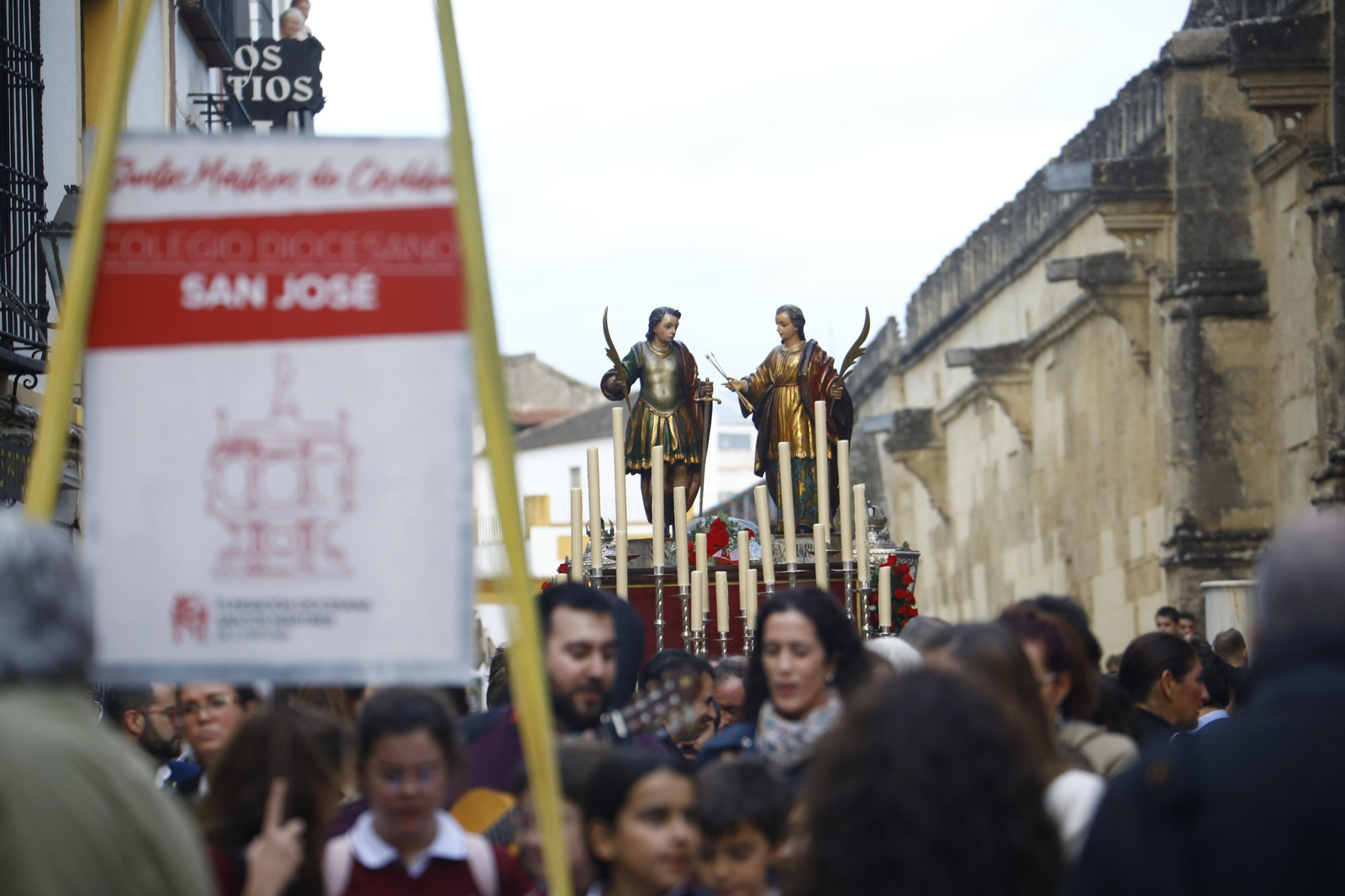 La peregrinación de los Santos Mártires de Córdoba, en imágenes