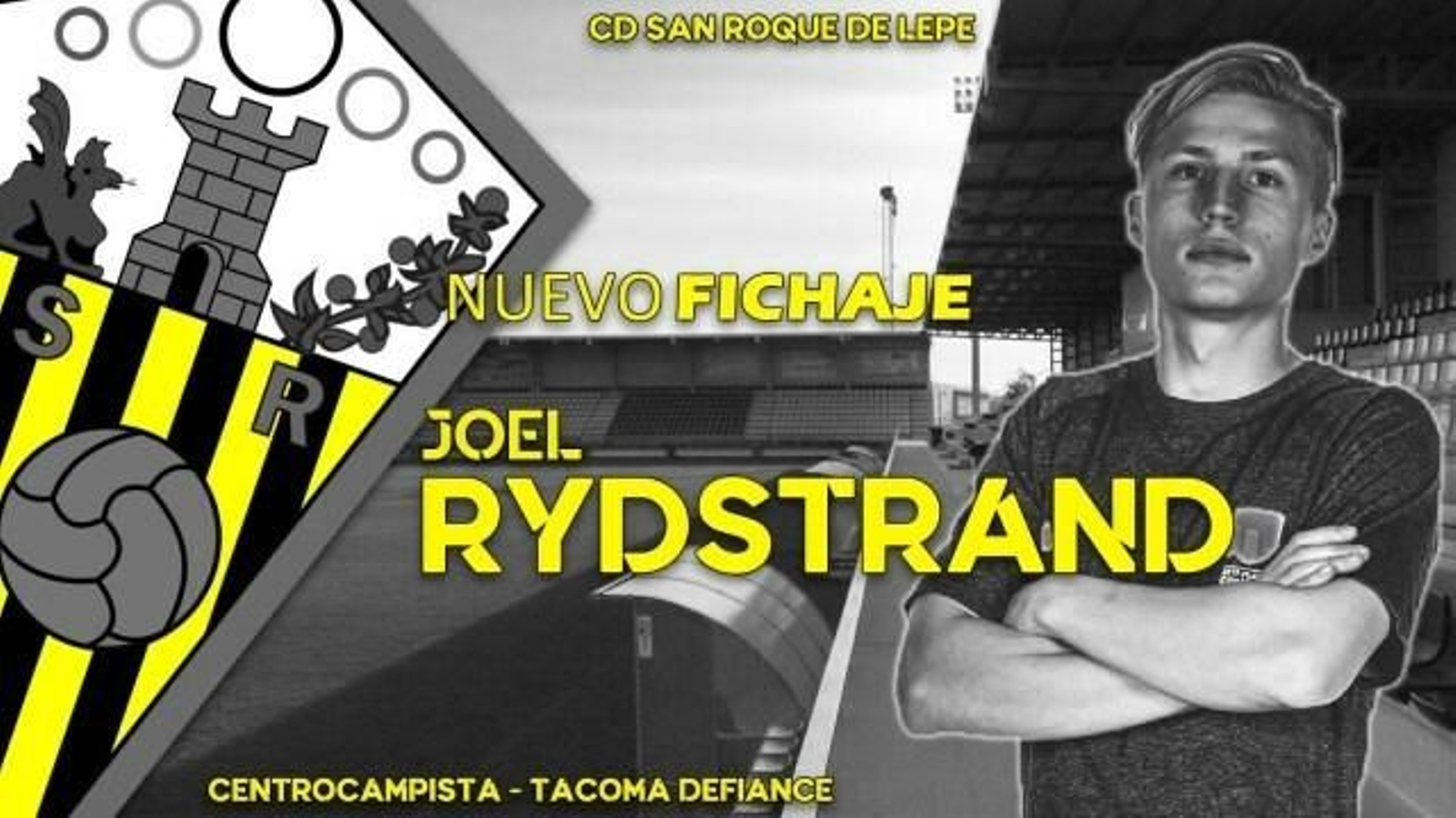 Joel Rydstrand, última incorporación del San Roque.