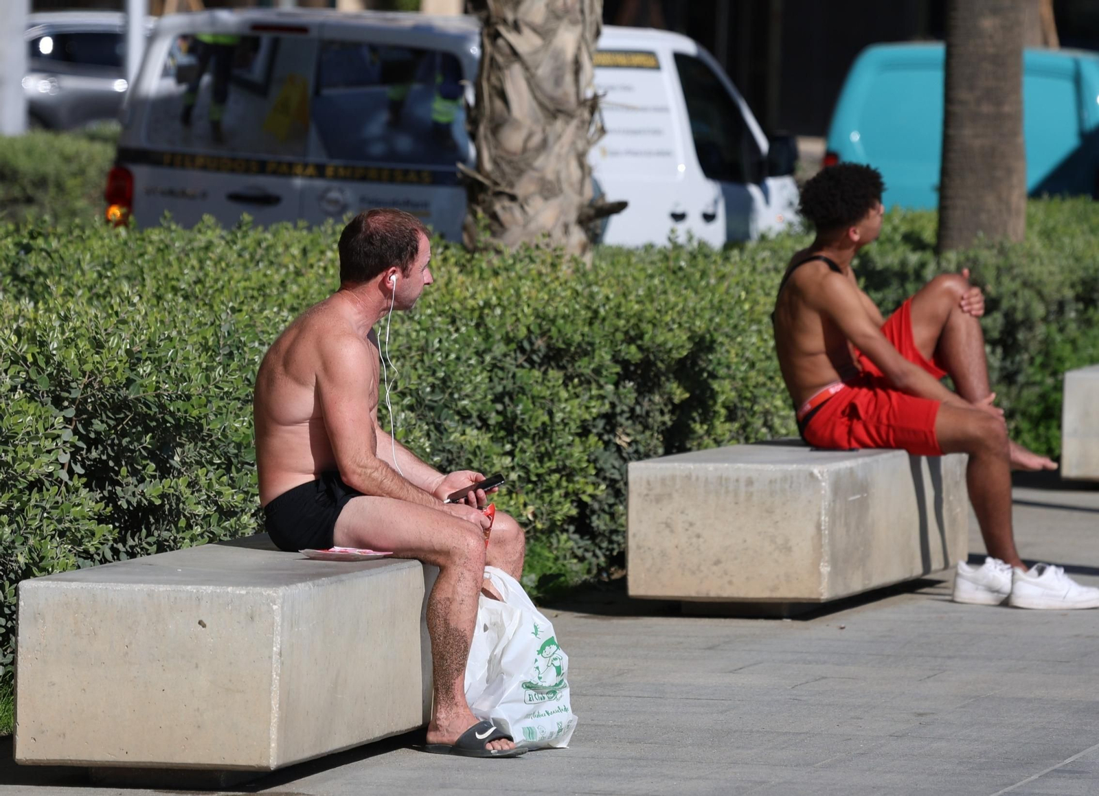 Enero y... día de playa en Málaga: la subida de las temperaturas deja estas imágenes Enero y... día de playa en Málaga: la subida de las temperaturas deja estas imágenes