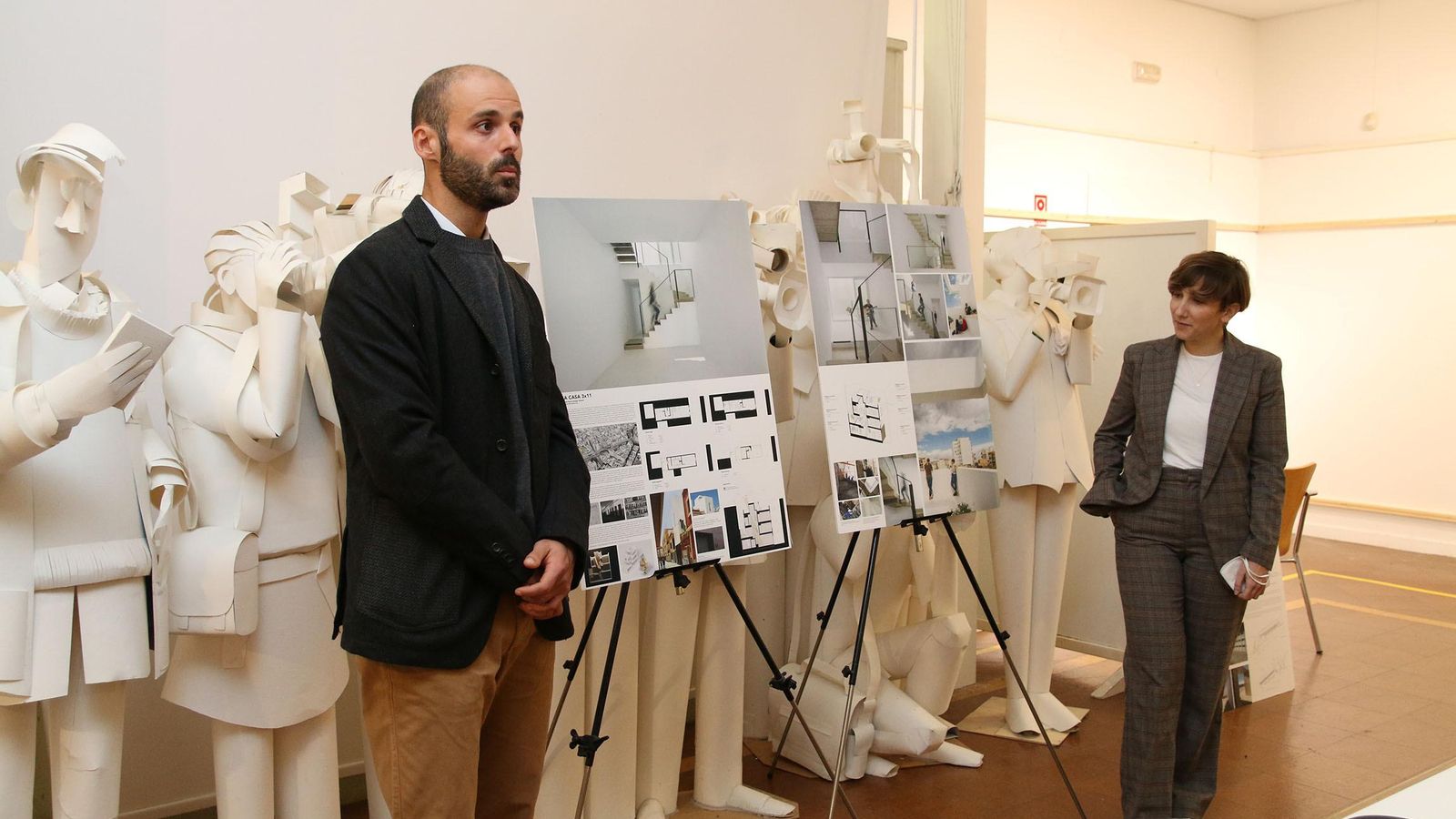 Luis Miguel Ruiz y María de Lar Ruiz, premio Novel, por la reforma ‘3x11’.