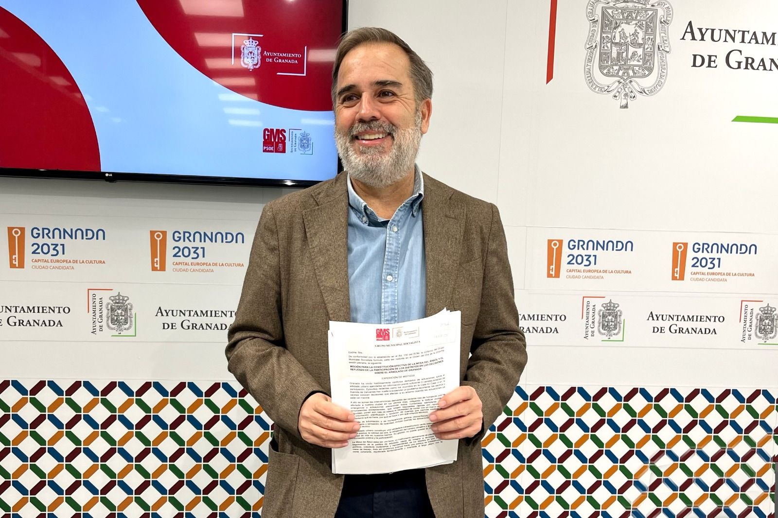 Jacobo Calvo, concejal del PSOE.