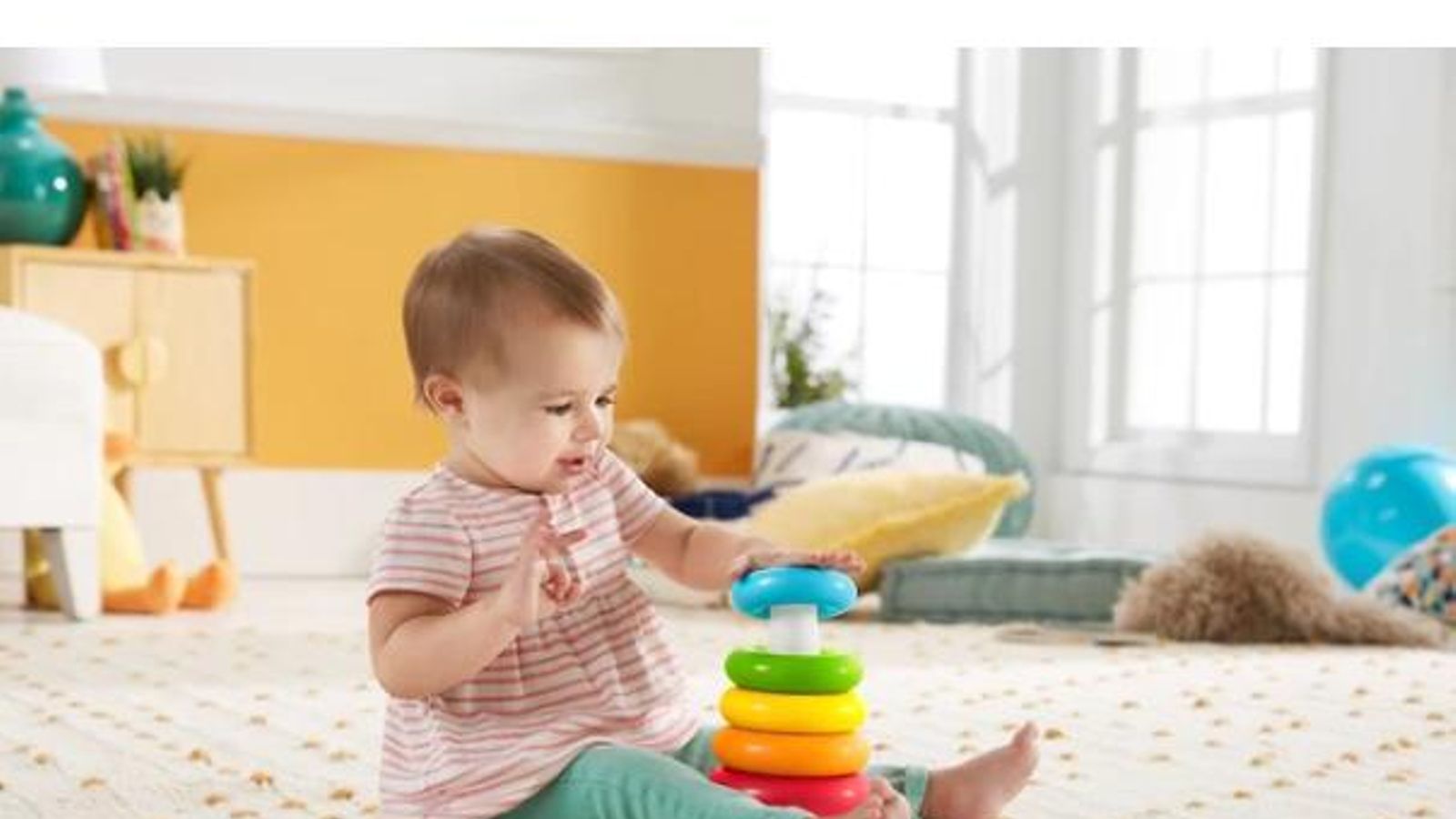 Pirámide Balanceante Eco de Fisher-Price Pirámide Balanceante Eco de Fisher-Price