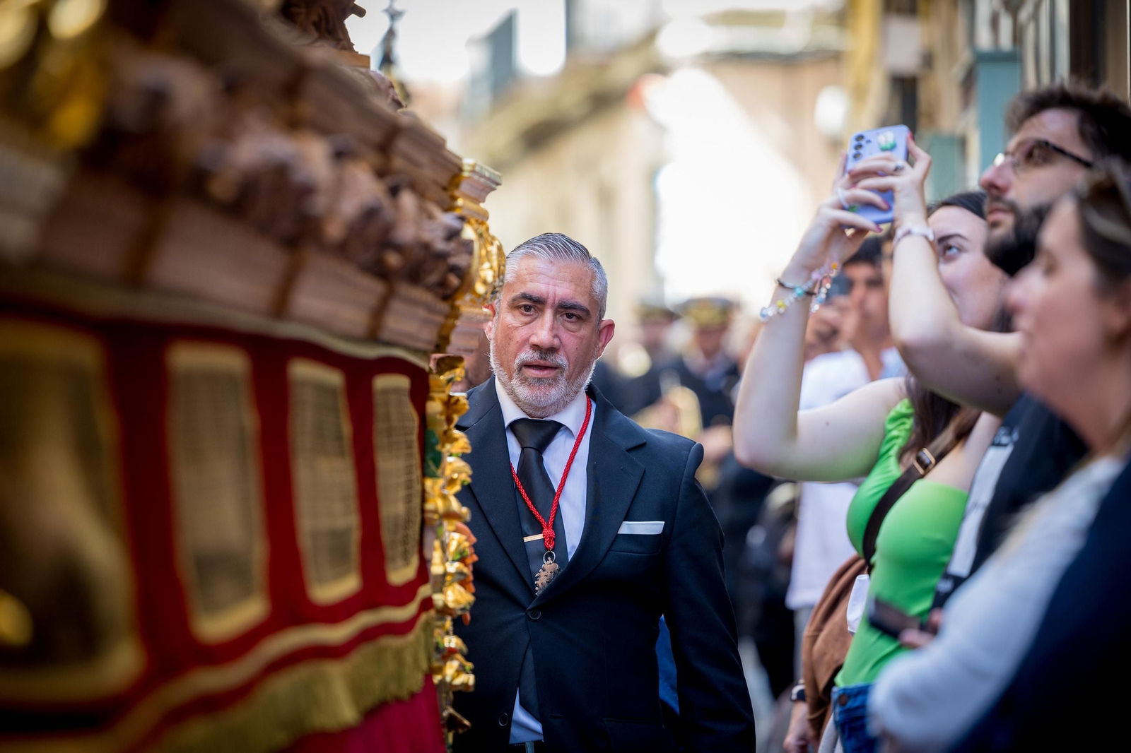 Imágenes de la salida de Las Penas en la Semana Santa de Cádiz 2025 Imágenes de la salida de Las Penas en la Semana Santa de Cádiz 2025