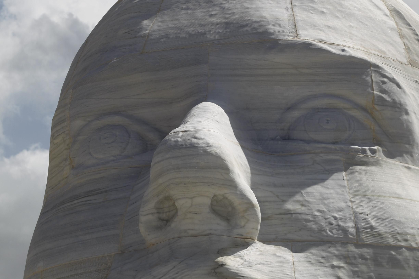 Inauguración escultura 'La Mujer del Almanzora'. Olula del Río
