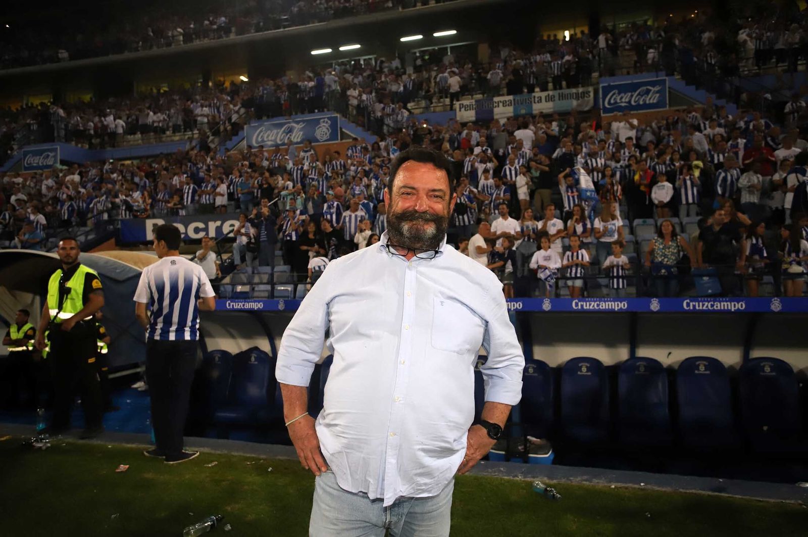 Imágenes del ascenso del Recreativo de Huelva contra el Cacereño