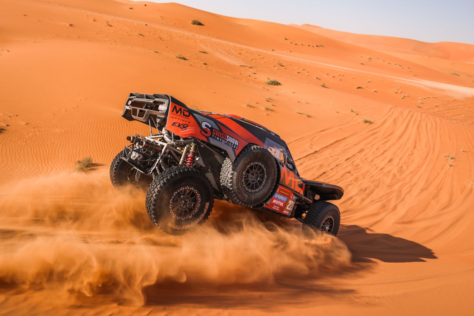 Las espectaculares imágenes del Dakar por las dunas