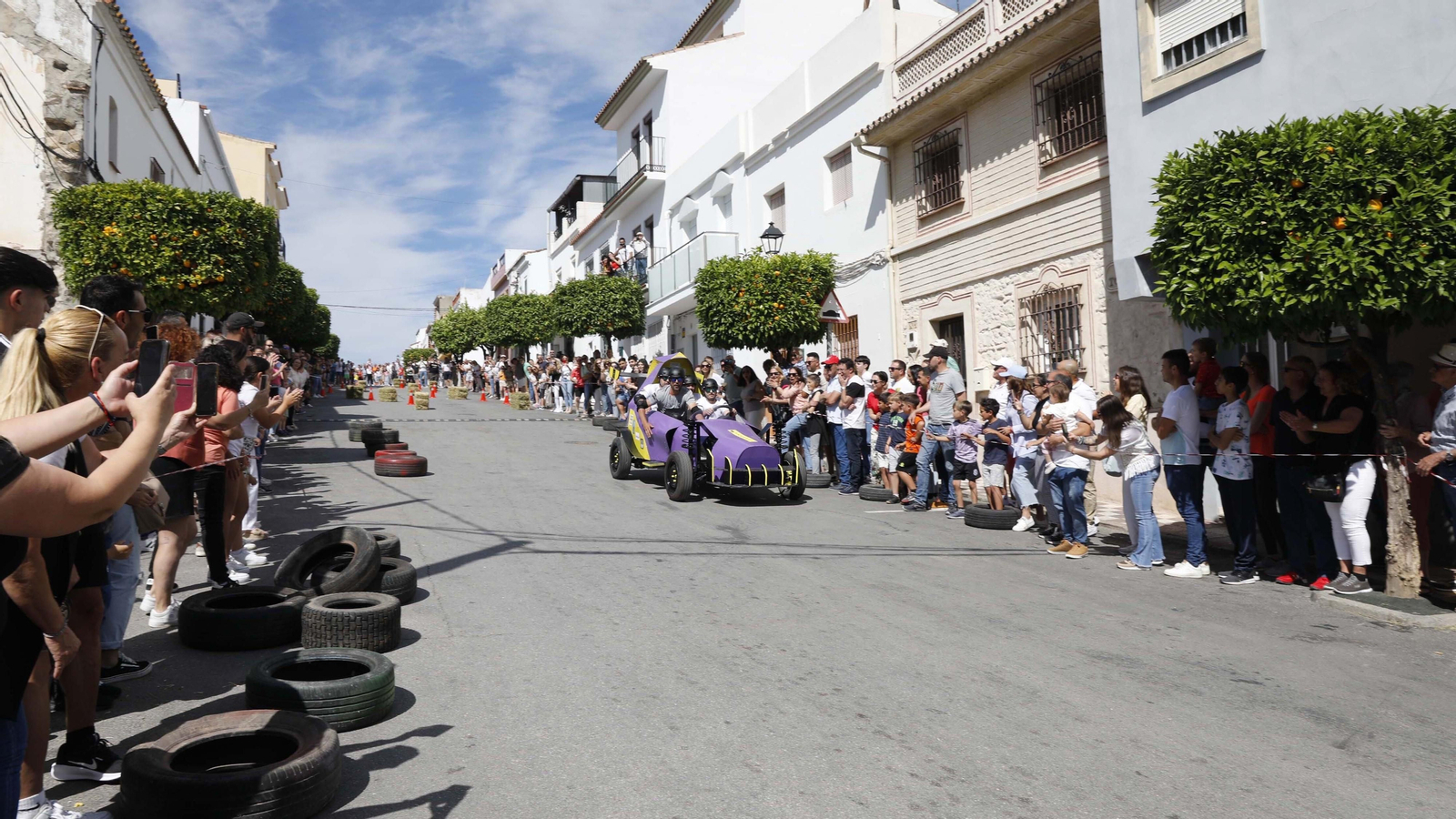 Fotos de la carrera de coches locos de preferia en Tesorillo.