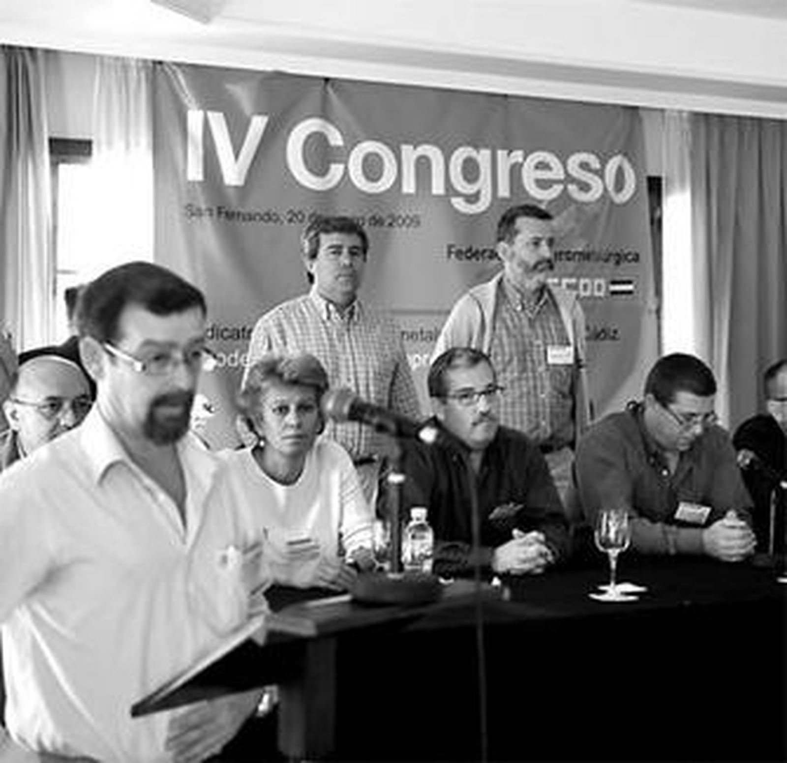 Uno de los momentos del congreso en Bahía Sur.