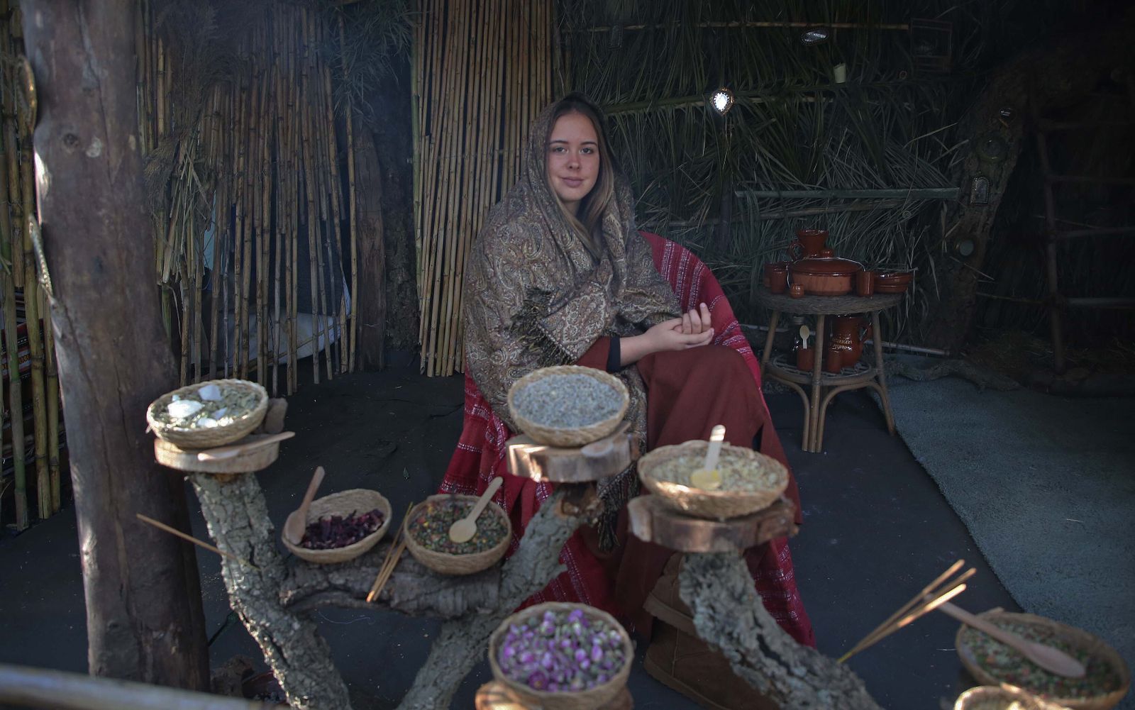 La inauguración del Belén Viviente de Pelayo, en imágenes
