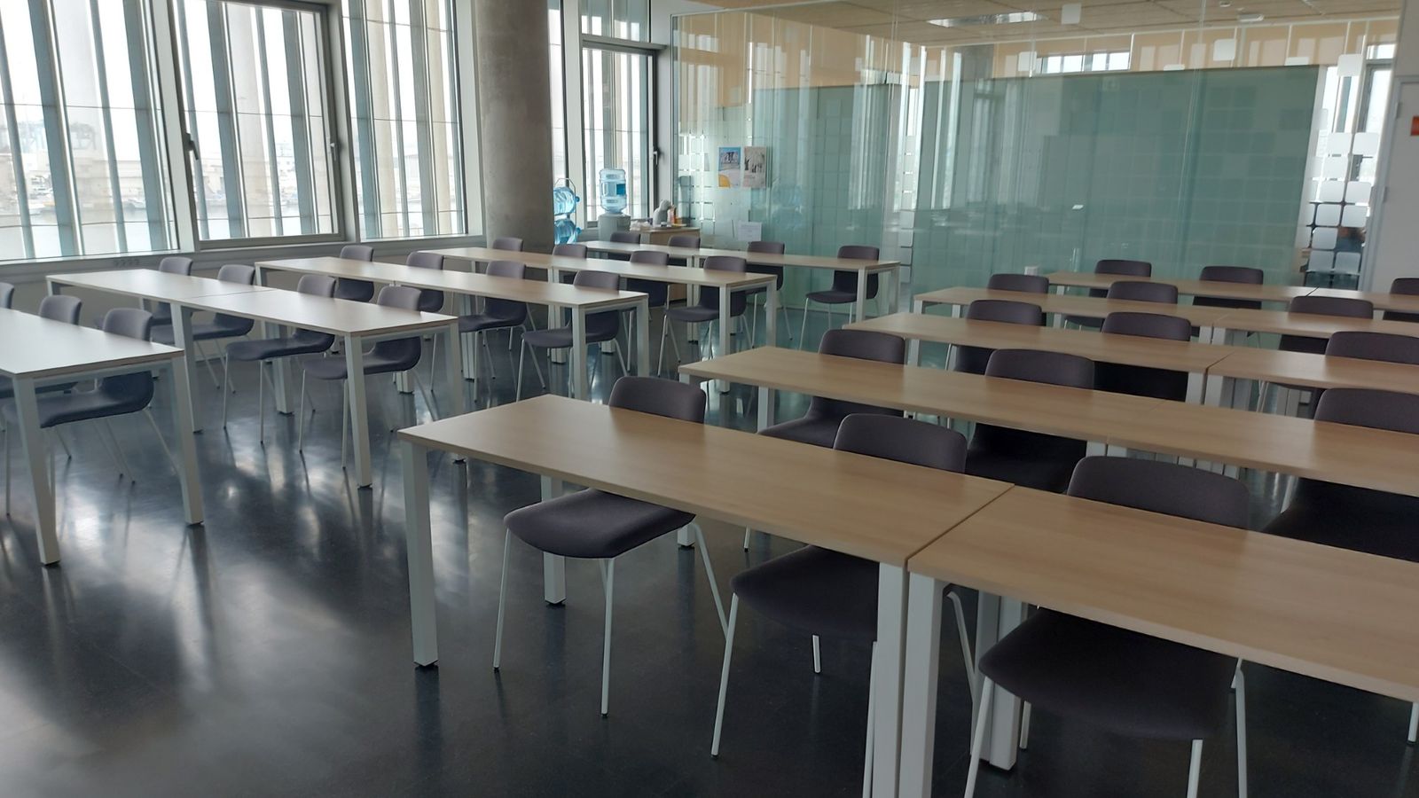 Una de las aulas del Centro de Innovación UCA-SEA.