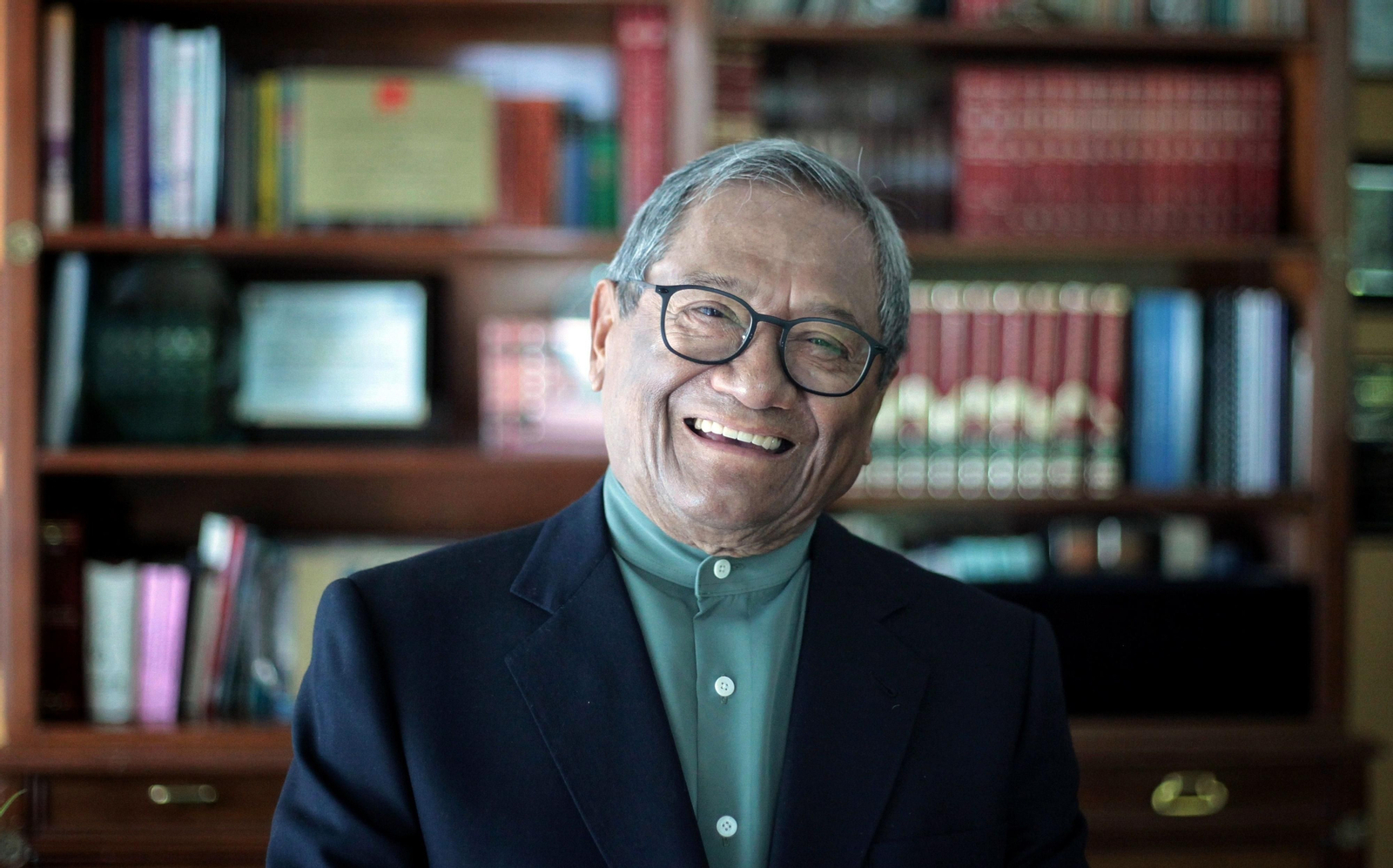 Armando Manzanero durante una entrevista en Ciudad de Mexico (Mexico)