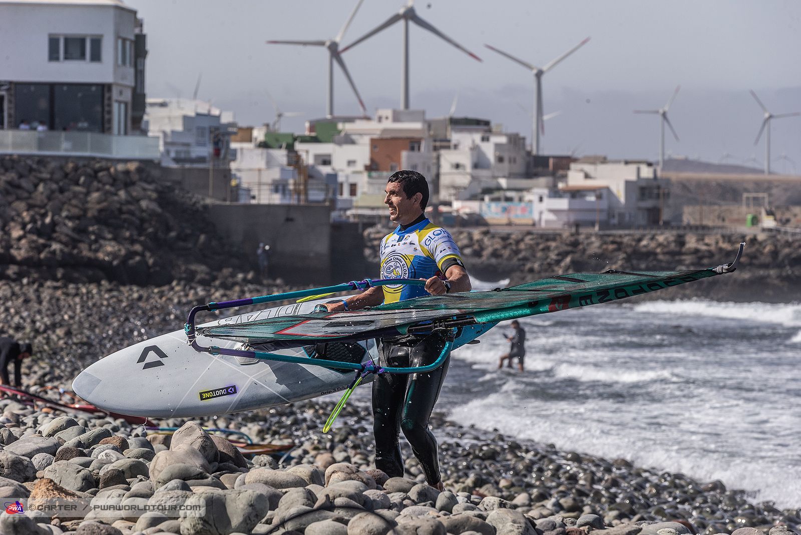 Víctor Fernández en la prueba de Pozo Izquierdo