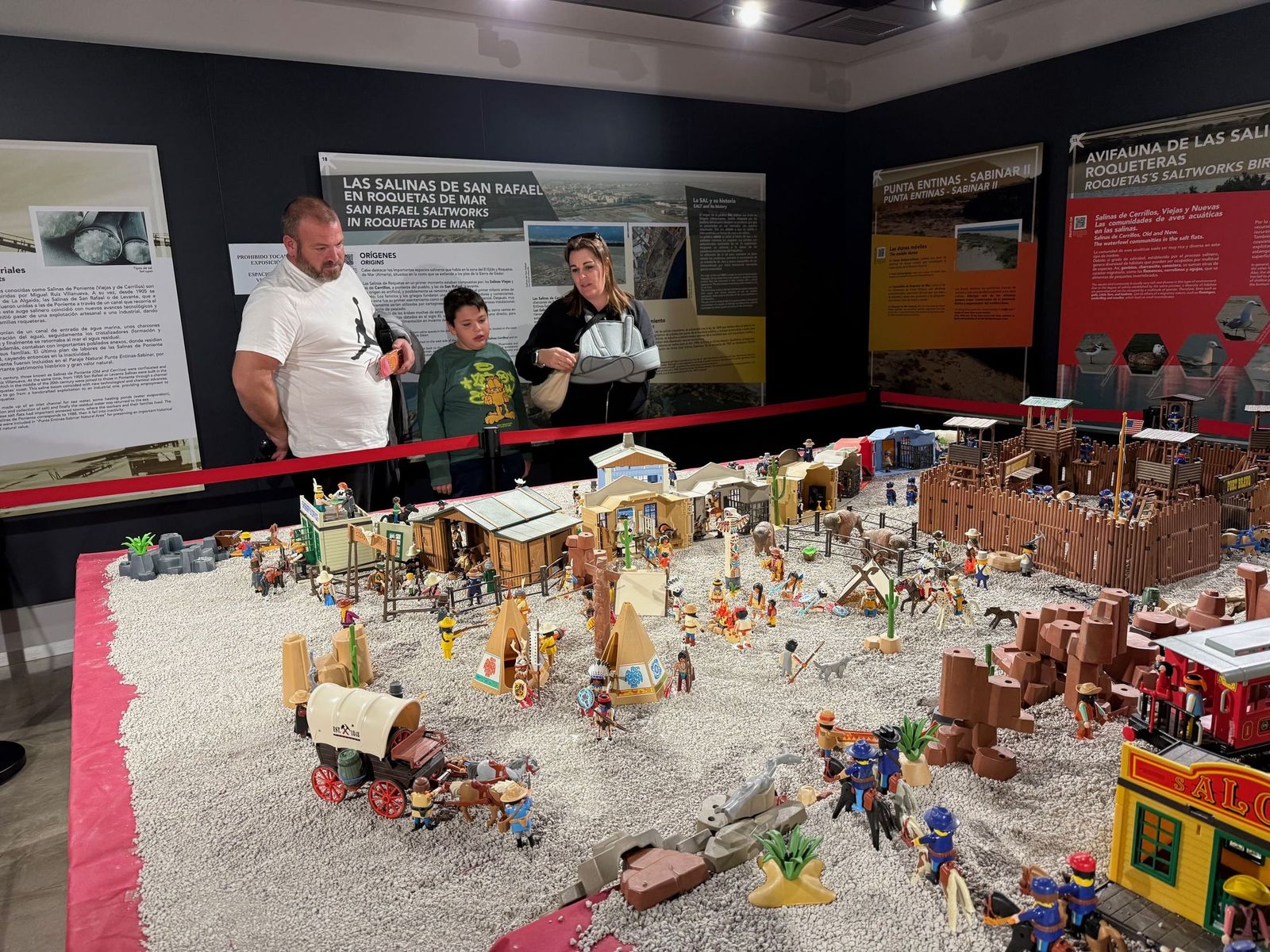 Exposición de Playmobil en Roquetas de Mar