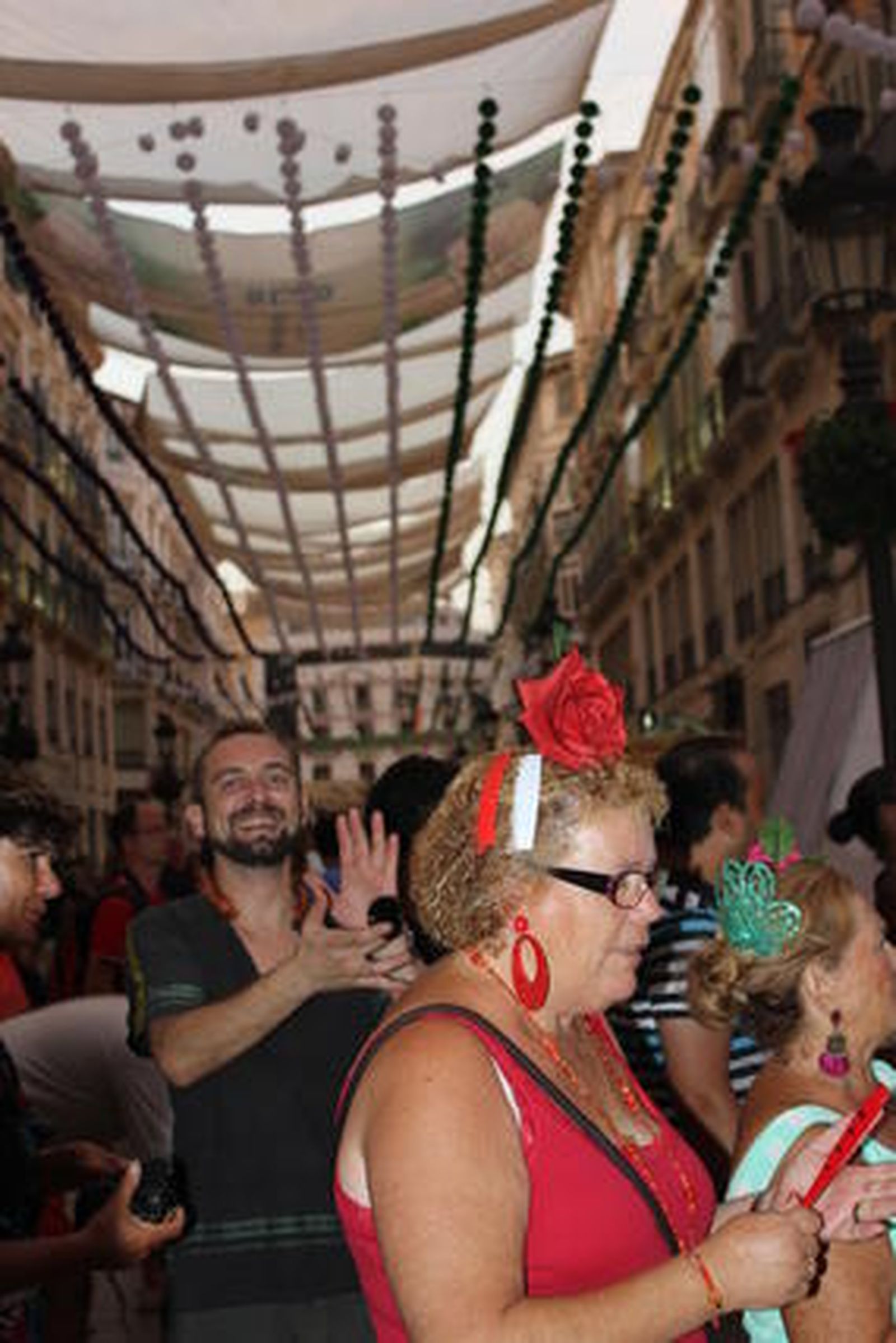 Hora de barrer la fiesta 

Foto: Lorena Avilés