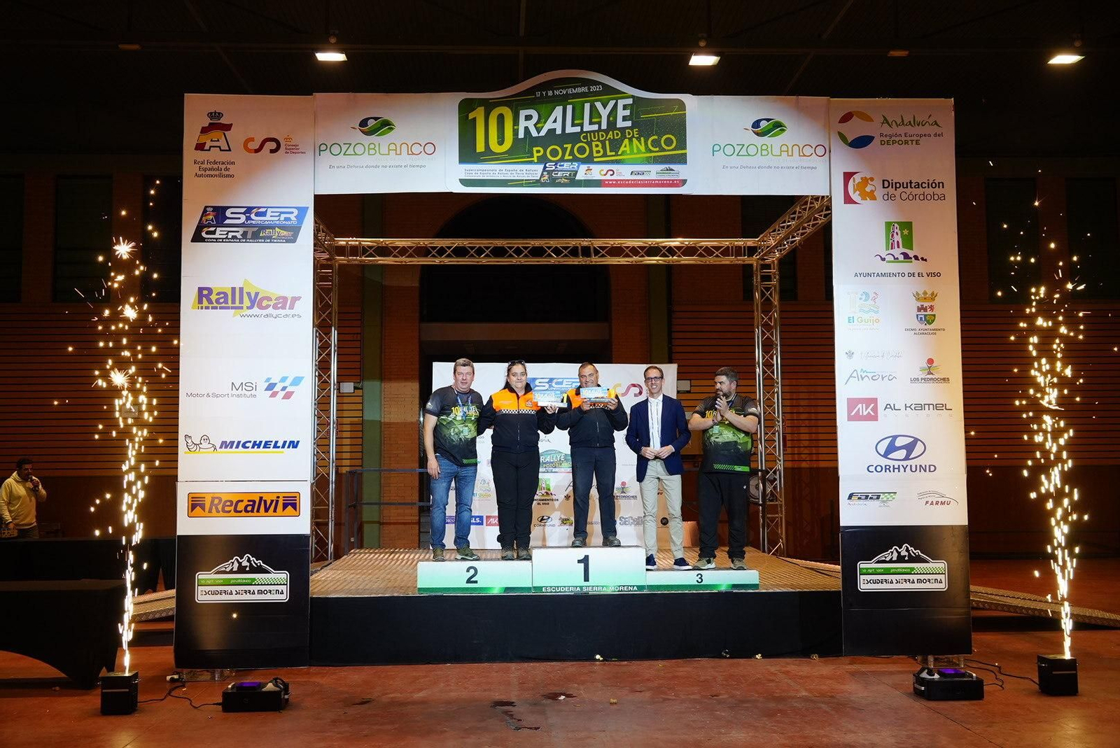 Las mejores imágenes de la entrega de premios del Rallye Ciudad de Pozoblanco