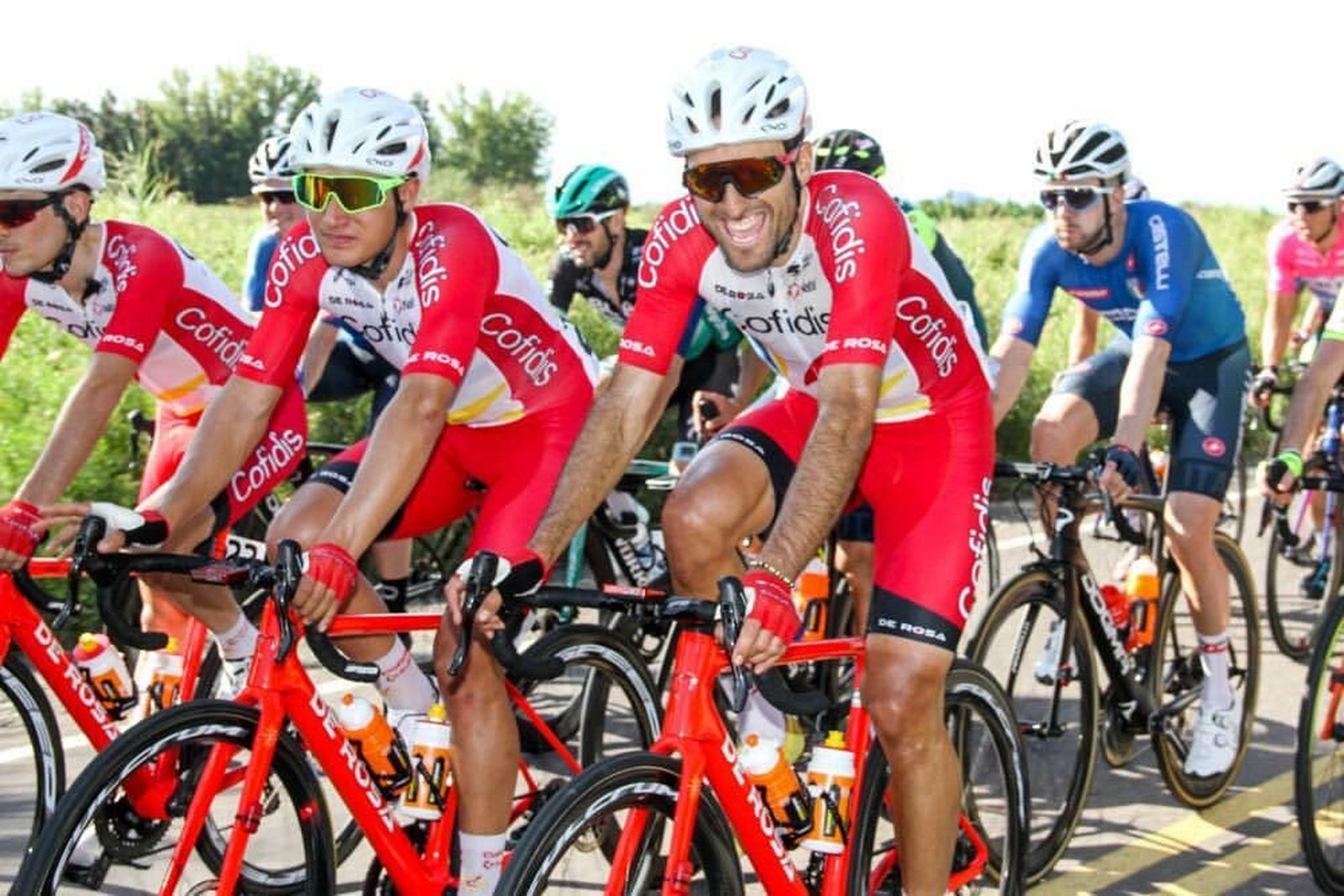 Integrantes del equipo Cofidis