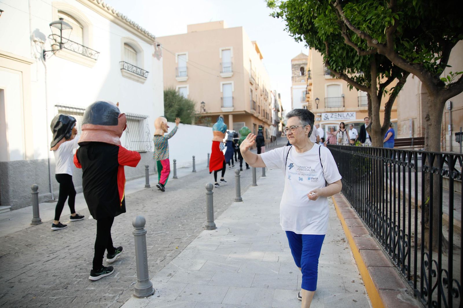 Desfile de Gigantes y Cabezudos de Vera, en imágenes