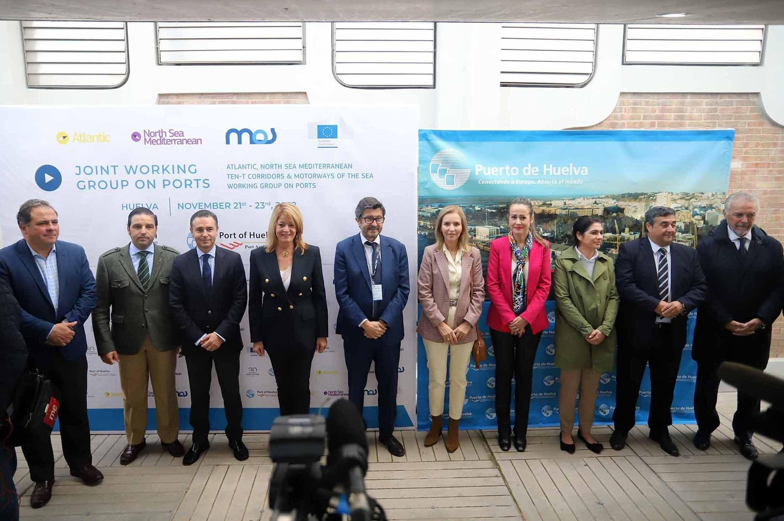 Imágenes de la jornada de los Corredores Europeos Atlántico, Mar del Norte-Mediterráneo y Autopistas del Mar