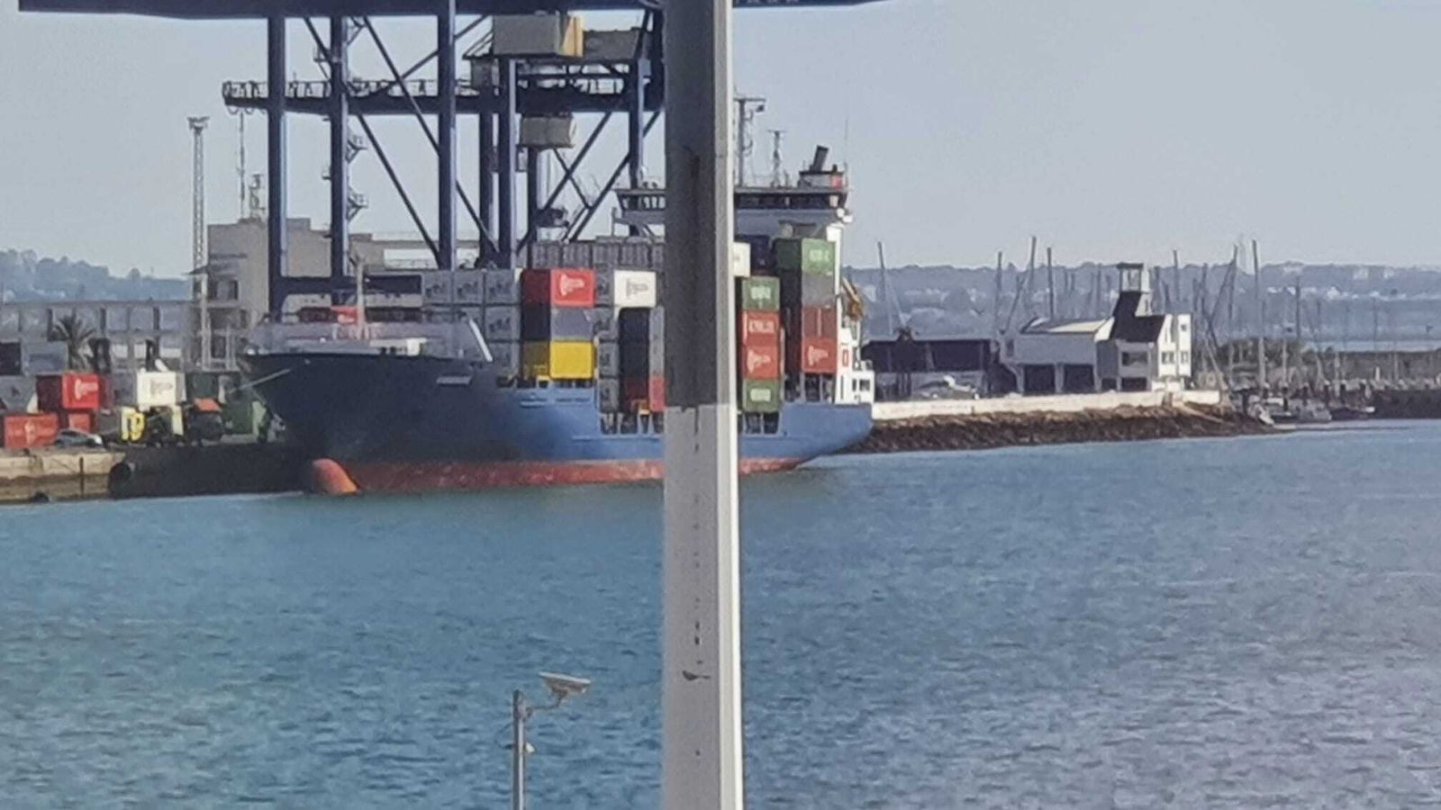 Buque en el que se ha producido el accidente.