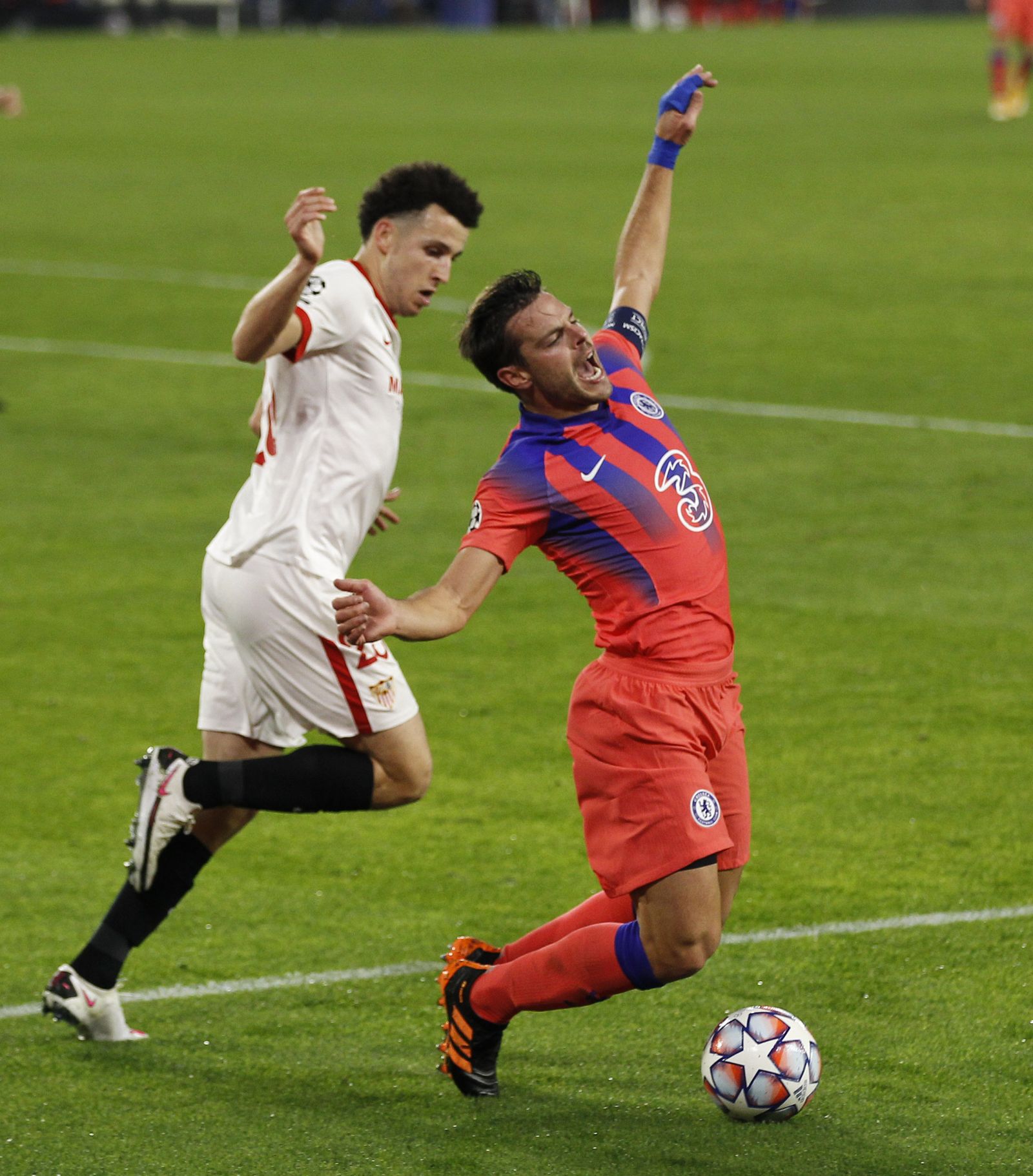 Las imágenes del Sevilla-Chelsea