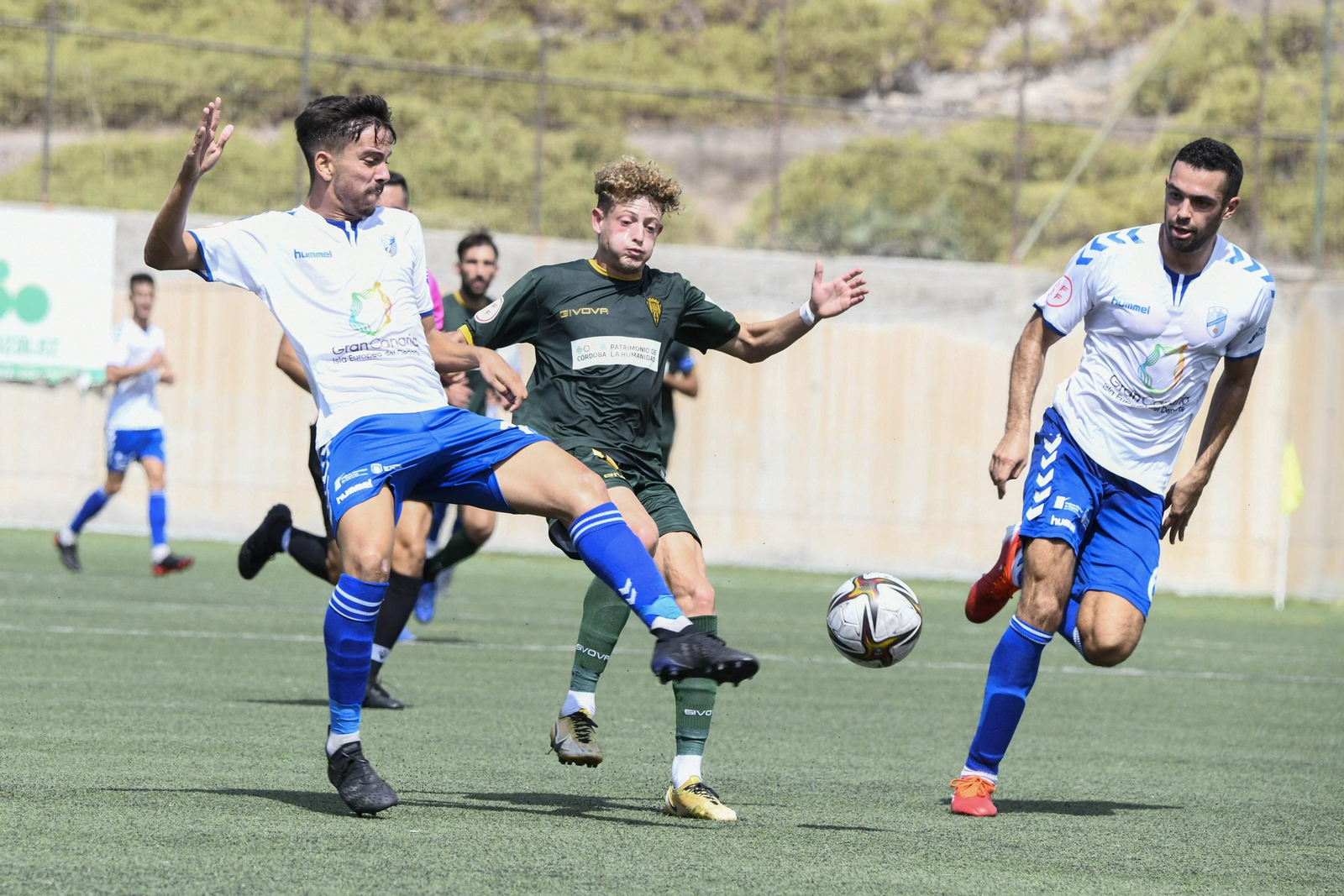 El empate del Córdoba CF ante el Tamaraceite, en imágenes