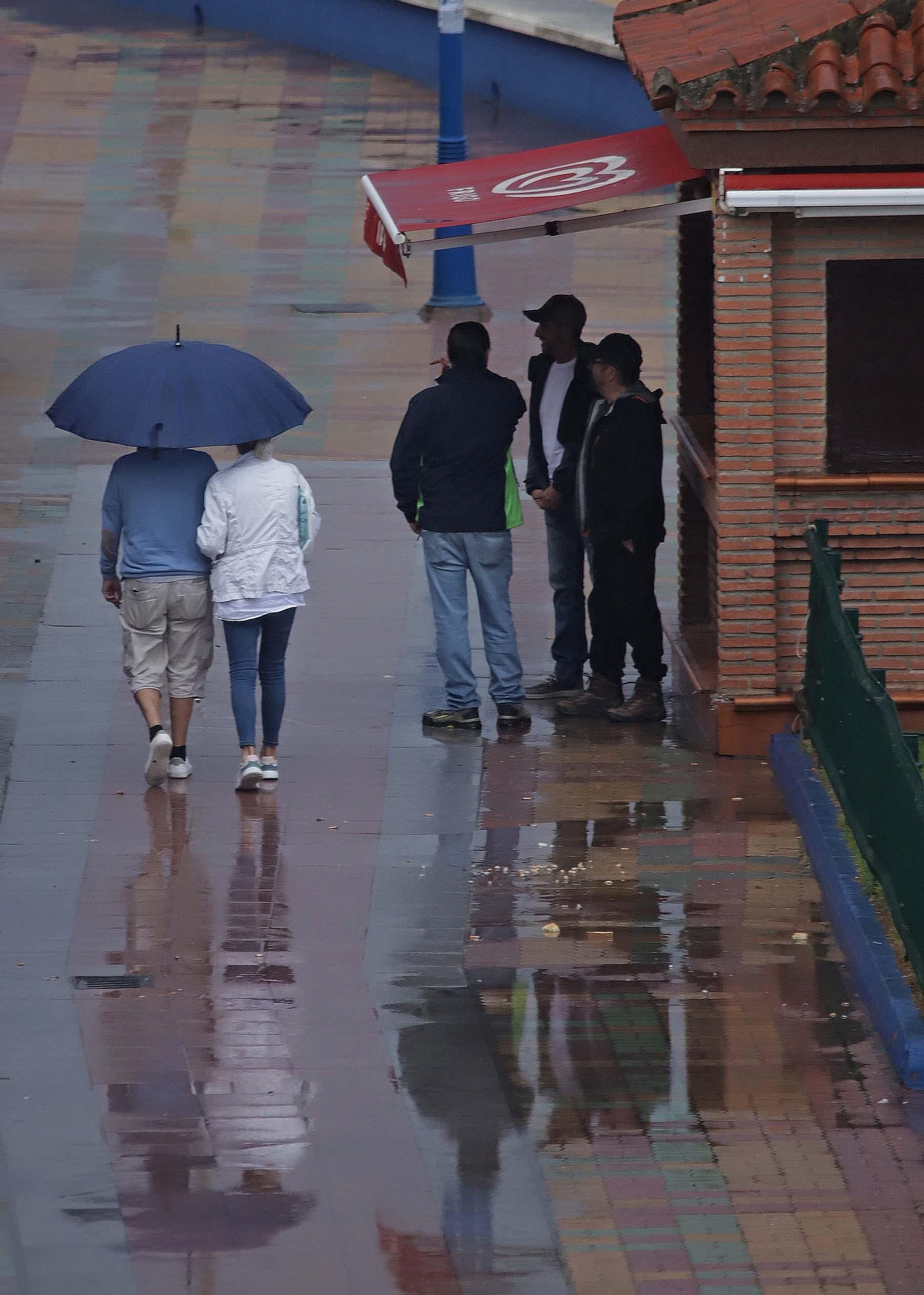 Las primeras lluvias de otoño, en imágenes
