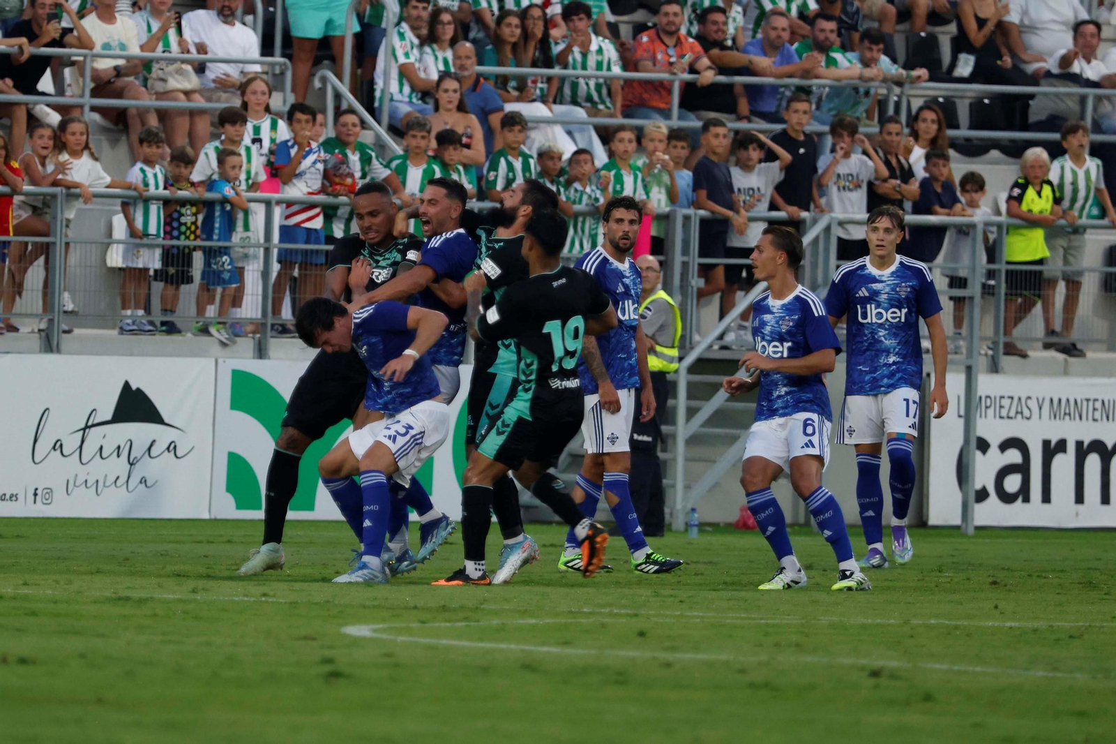 Las mejores fotos del Betis-Como