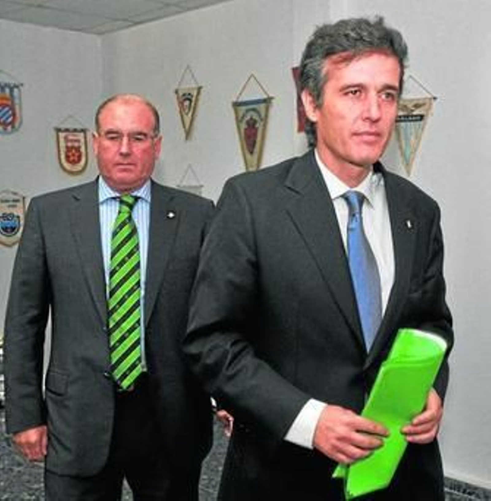 Jaime Rodríguez-Sacristán junto a Manuel Castaño.