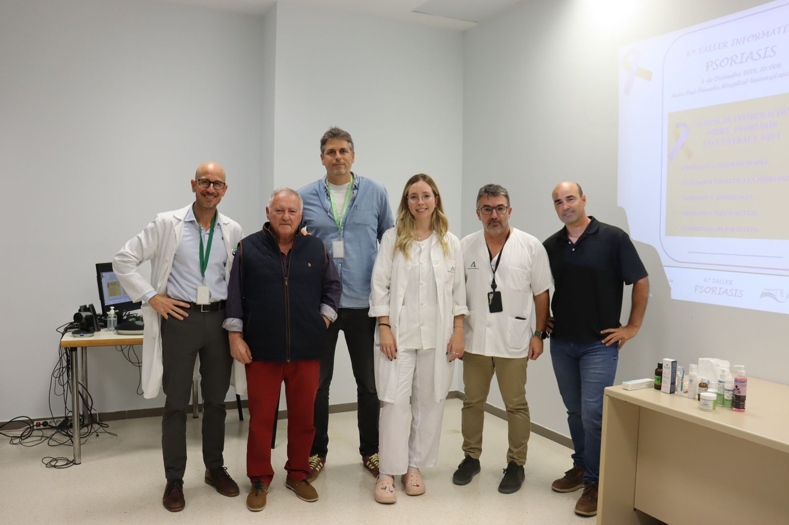 Sexta edición del Taller Informativo sobre Psoriasis.