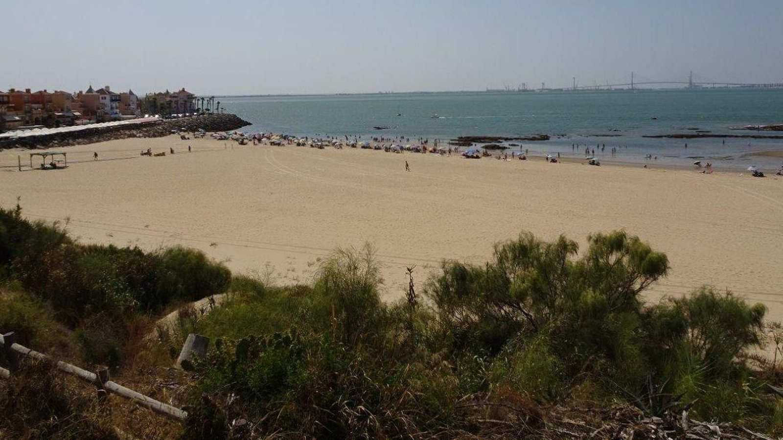 Una imagen de la playa de La Muralla.