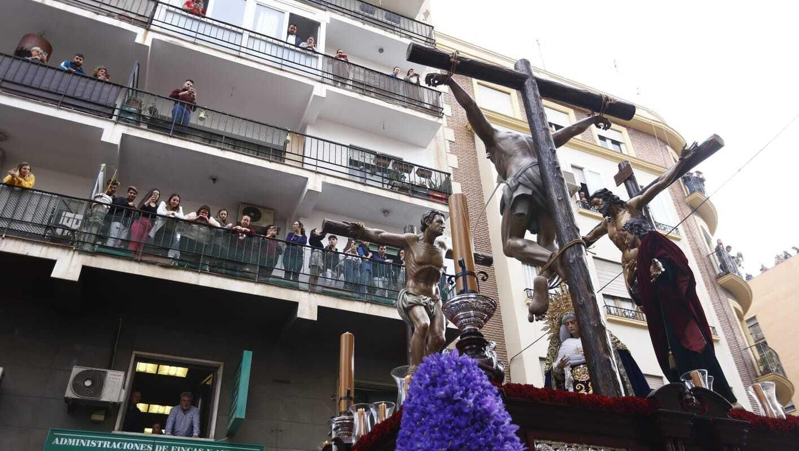 Las fotos de Dolores del Puente, en el Lunes Santo de Málaga
