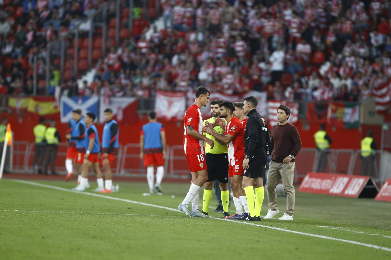 Las mejores imágenes del U.D. Almería-Granada C.F