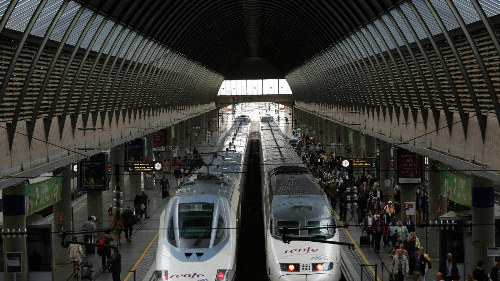 Estación de Santa Justa en Sevilla.