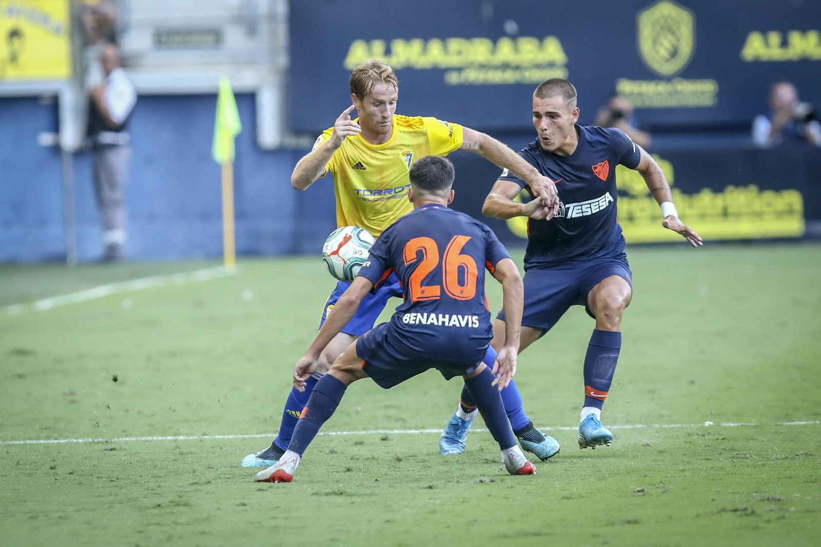 Partido de presentación entre el Cádiz CF y el Málaga CF en imágenes Partido de presentación entre el Cádiz CF y el Málaga CF en imágenes