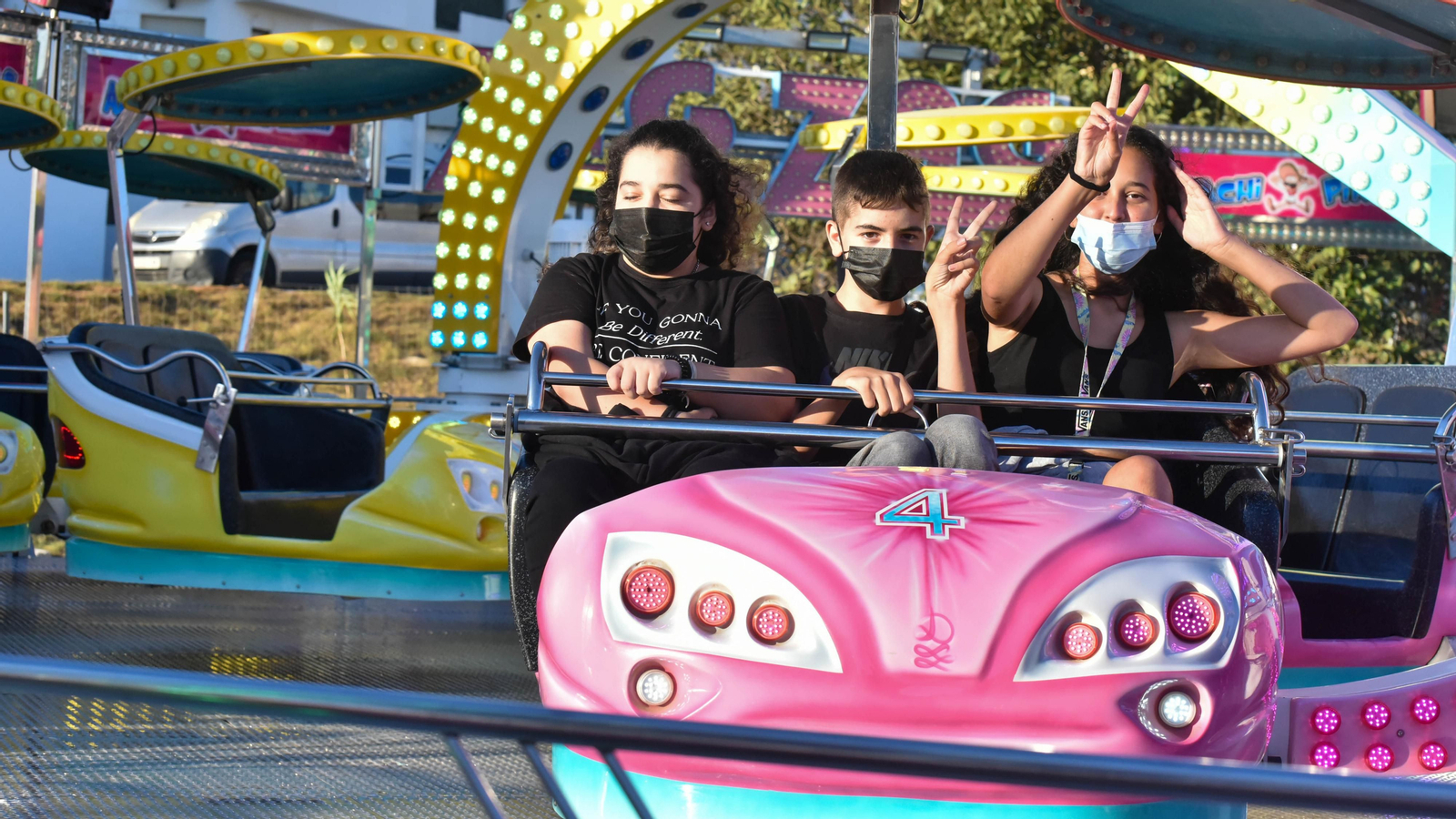 Las fotos de una tarde en un universo de atracciones en Tarifa