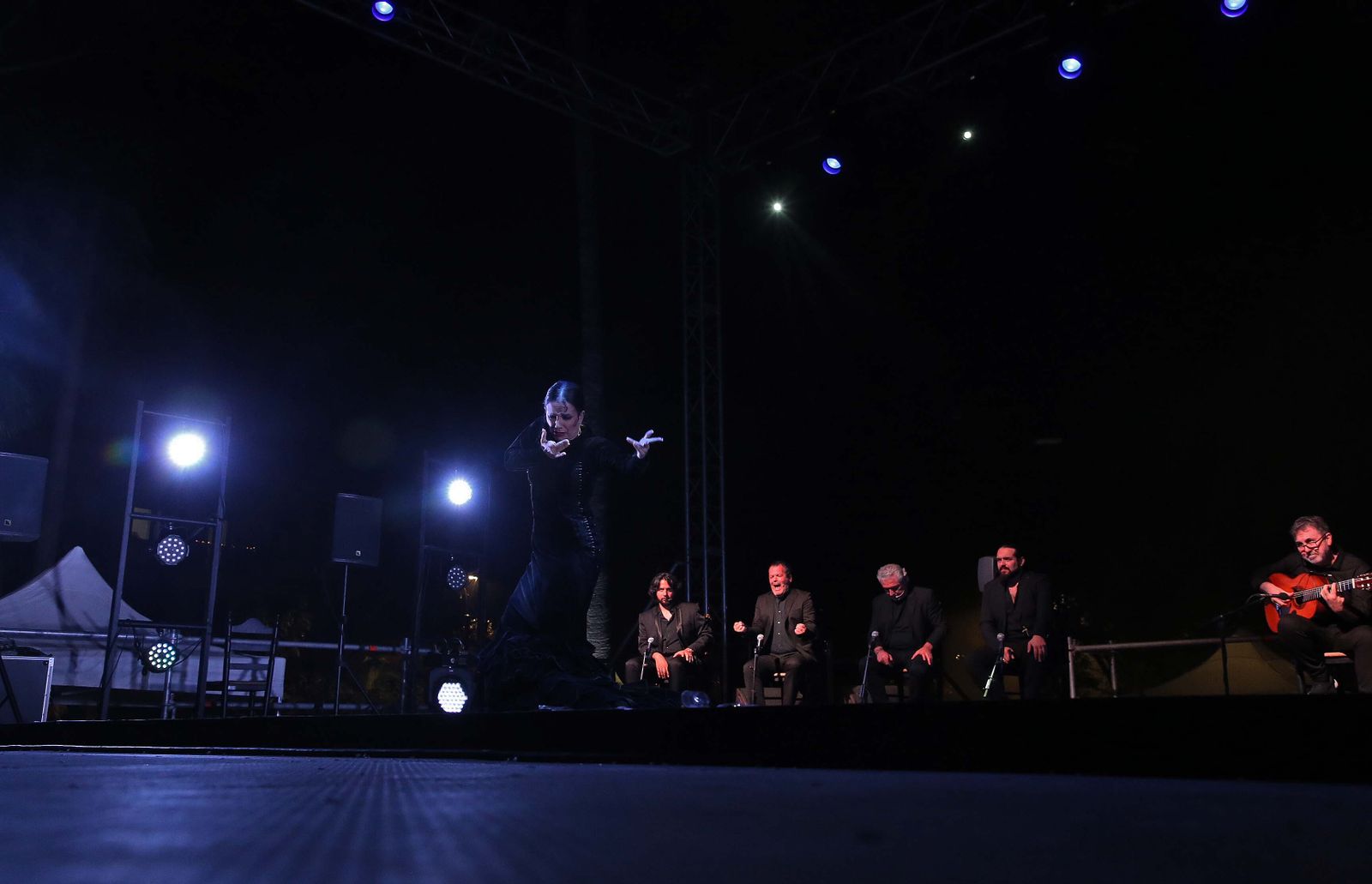 Fotos del espectáculo de Eva Yerbabuena en el IX Encuentro Internacional de guitarra Paco de Lucía