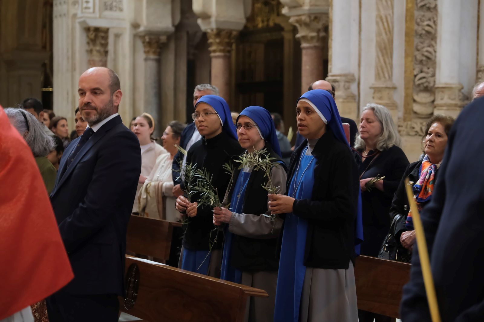 Domingo de Ramos en Córdoba 2023: la misa de la bendición de las palmas en la Catedral, en imágenes