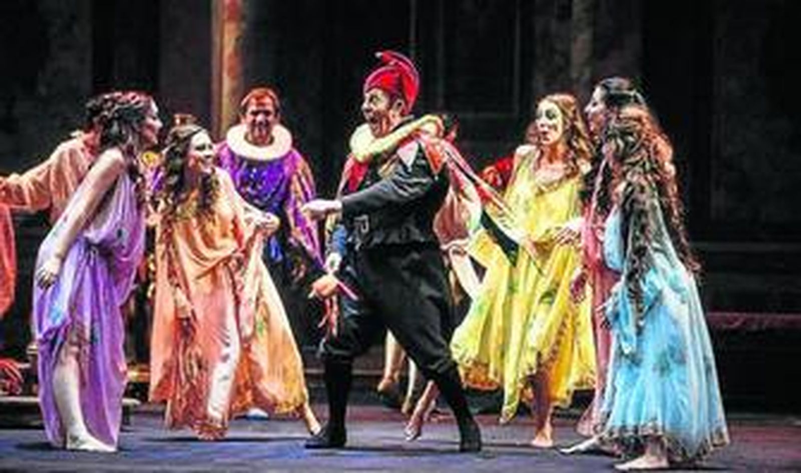 Una escena de la ópera de Giuseppe Verdi.