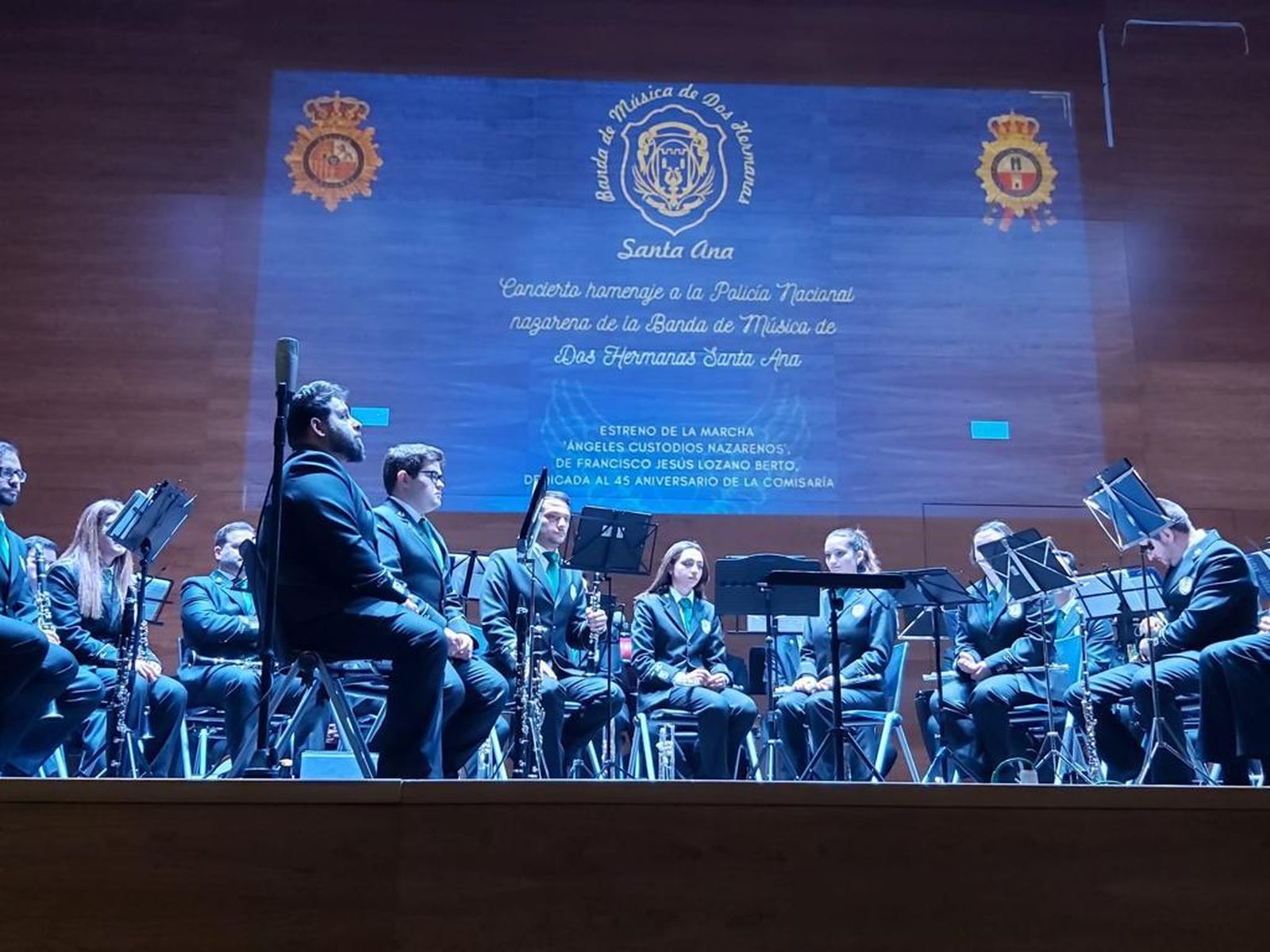 'Angeles custodios nazarenos', una marcha para la Policía Nacional de Dos Hermanas