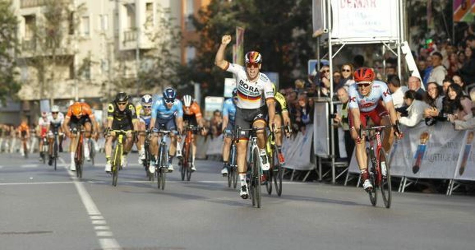 Llegada a meta del pasado año.