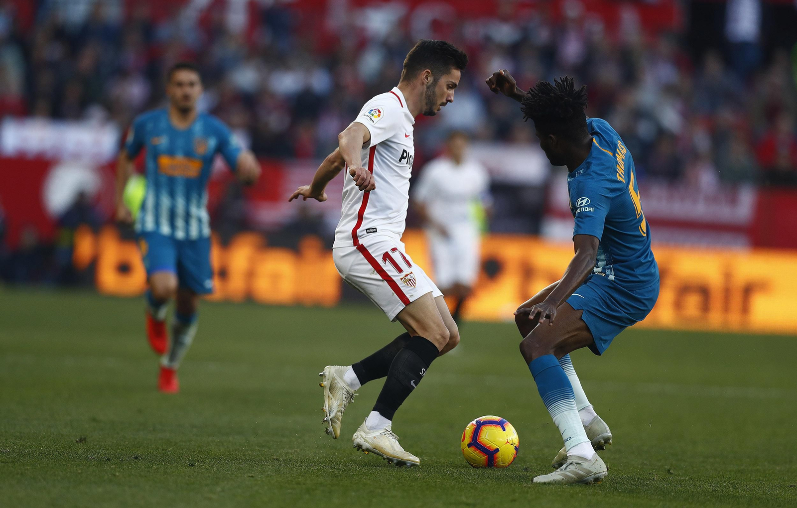El Sevilla FC-Atlético de Madrid, en imágenes