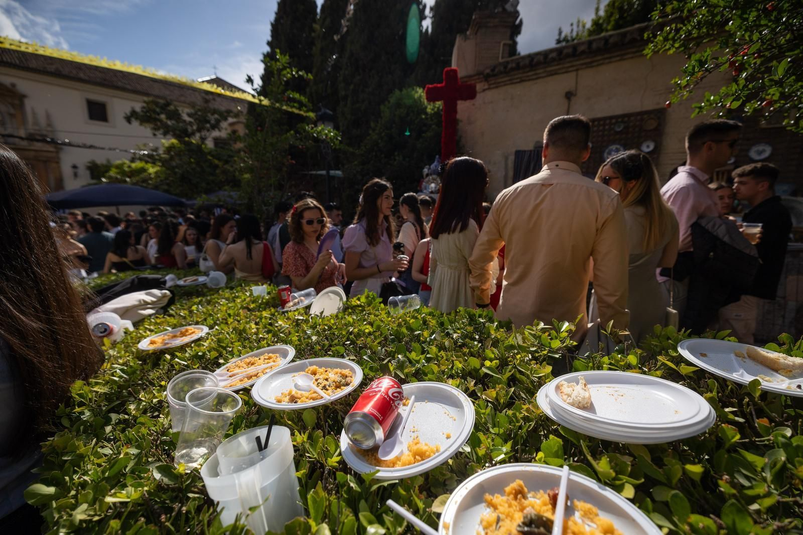 Cruz en el Monaterio de San Jerónimo.