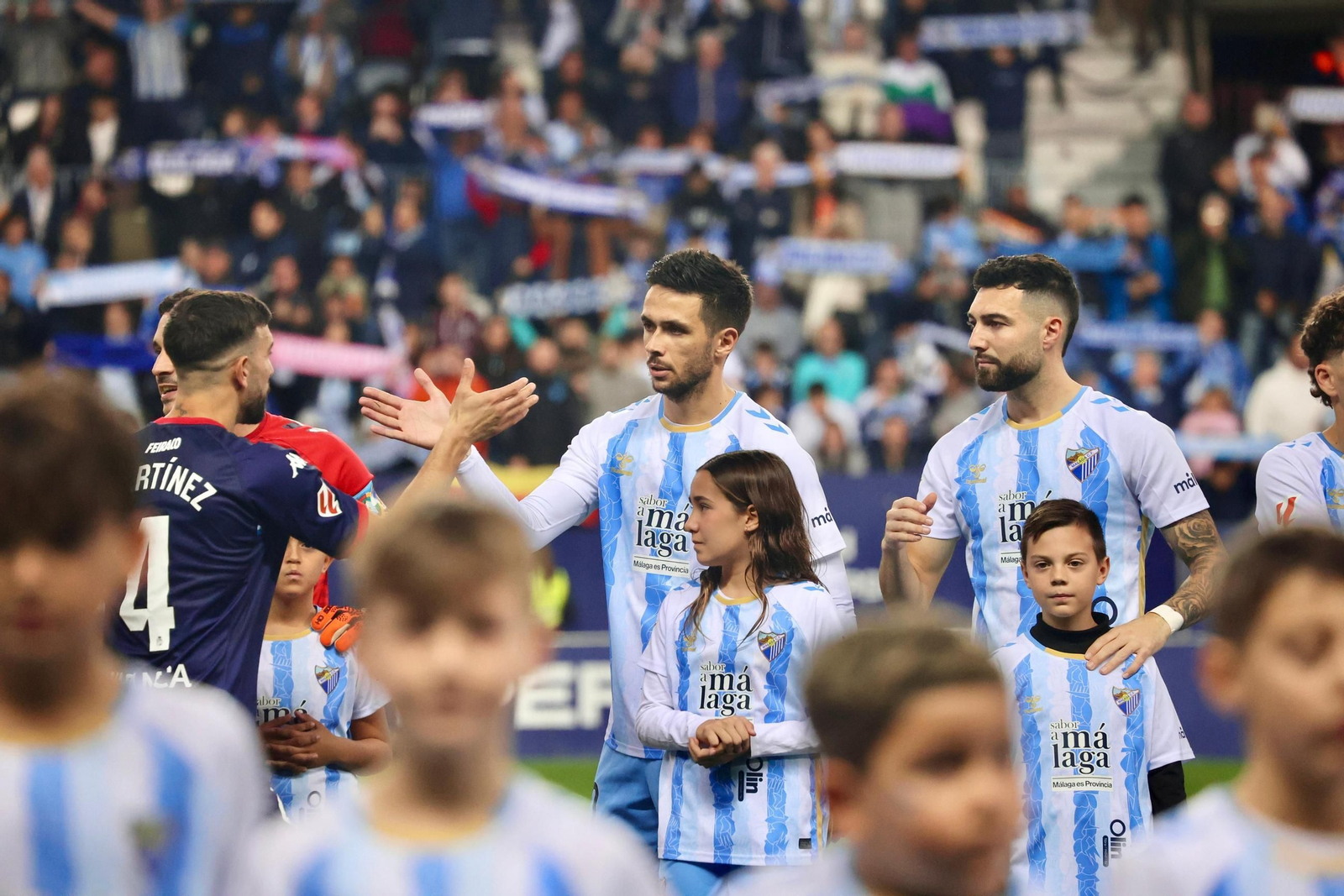 Las fotos del Málaga-Deportivo de La Coruña