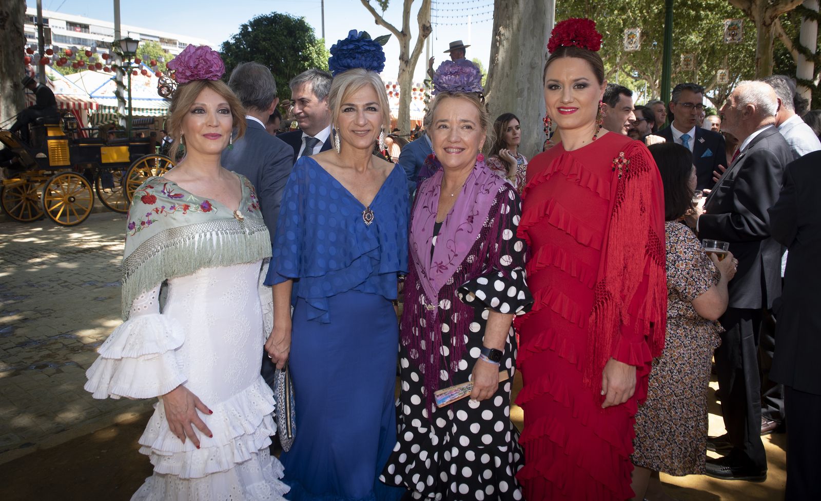 Las imágenes de la recepción en la caseta de Endesa