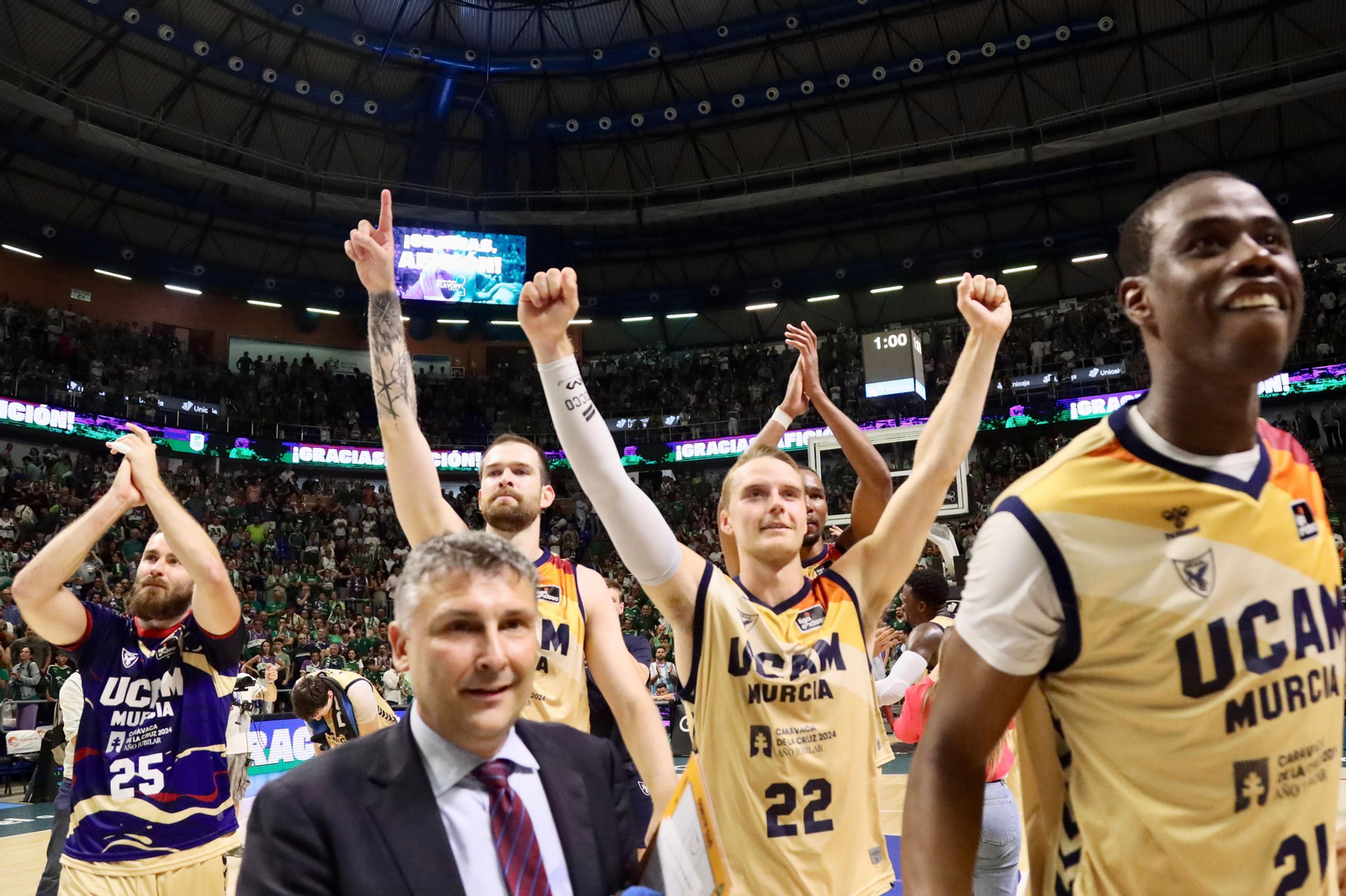 Las fotos del Unicaja-UCAM Murcia