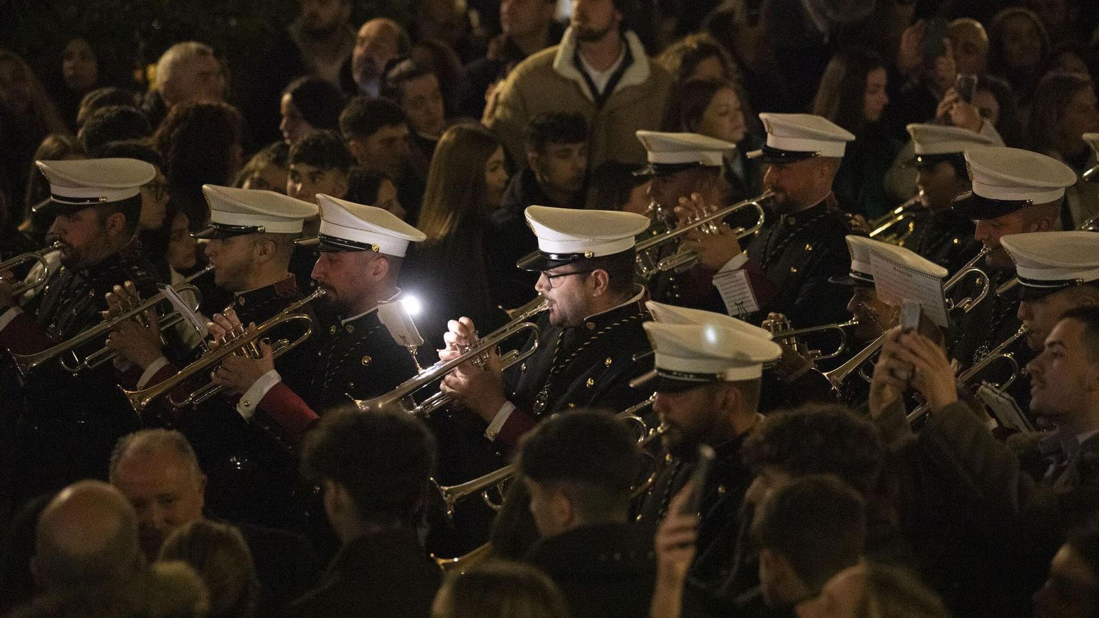 Detalle de la procesión de La Estrella