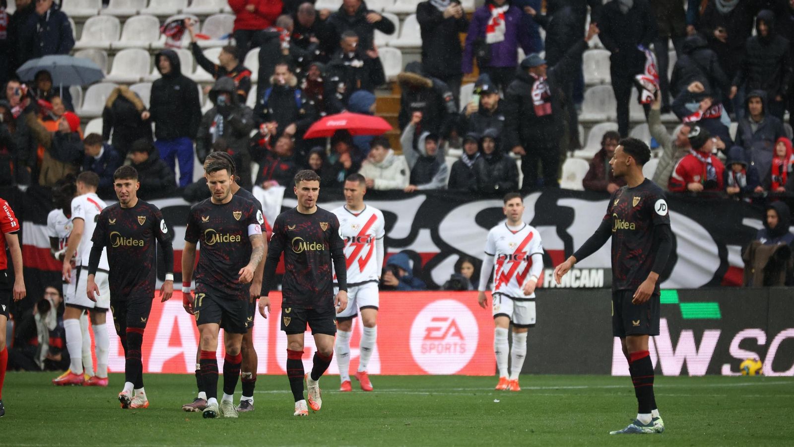 Rayo Vallecano -  Sevilla FC: todas las fotos del partido de Liga